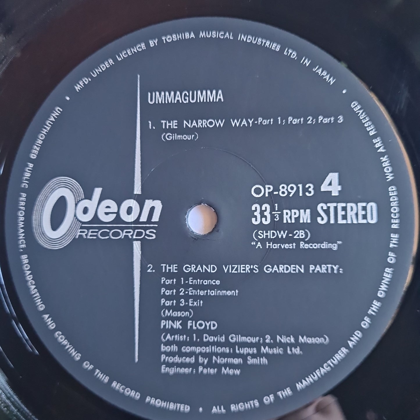 Pink Floyd – Ummagumma - 1970 (Gatefold Japanese Pressing) - Vinyl Record 2LP