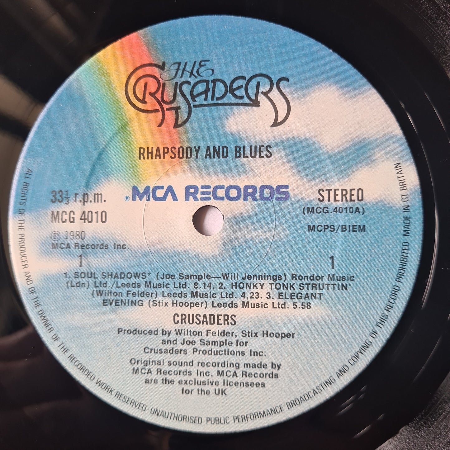 The Crusaders – Rhapsody & Blues - 1980 (Gatefold)
