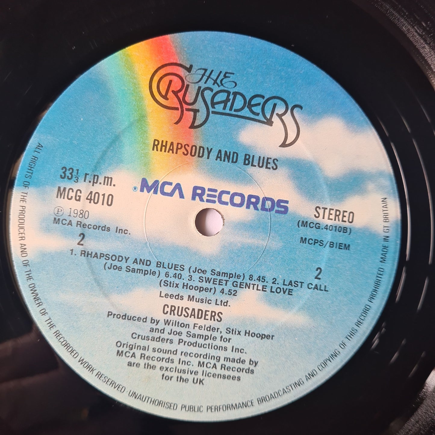 The Crusaders – Rhapsody & Blues - 1980 (Gatefold)