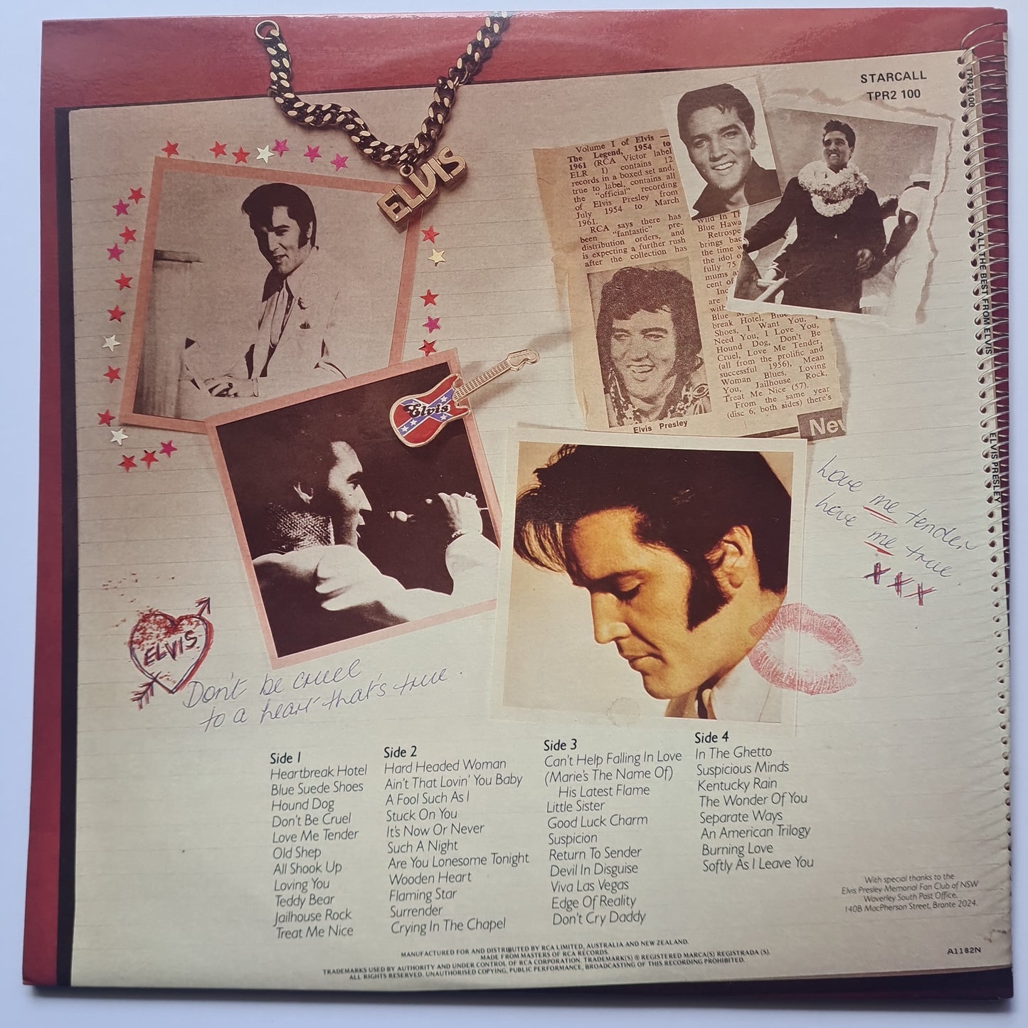 Elvis Presley – All the Best - 1982 (2LP Gatefold) - Vinyl Record