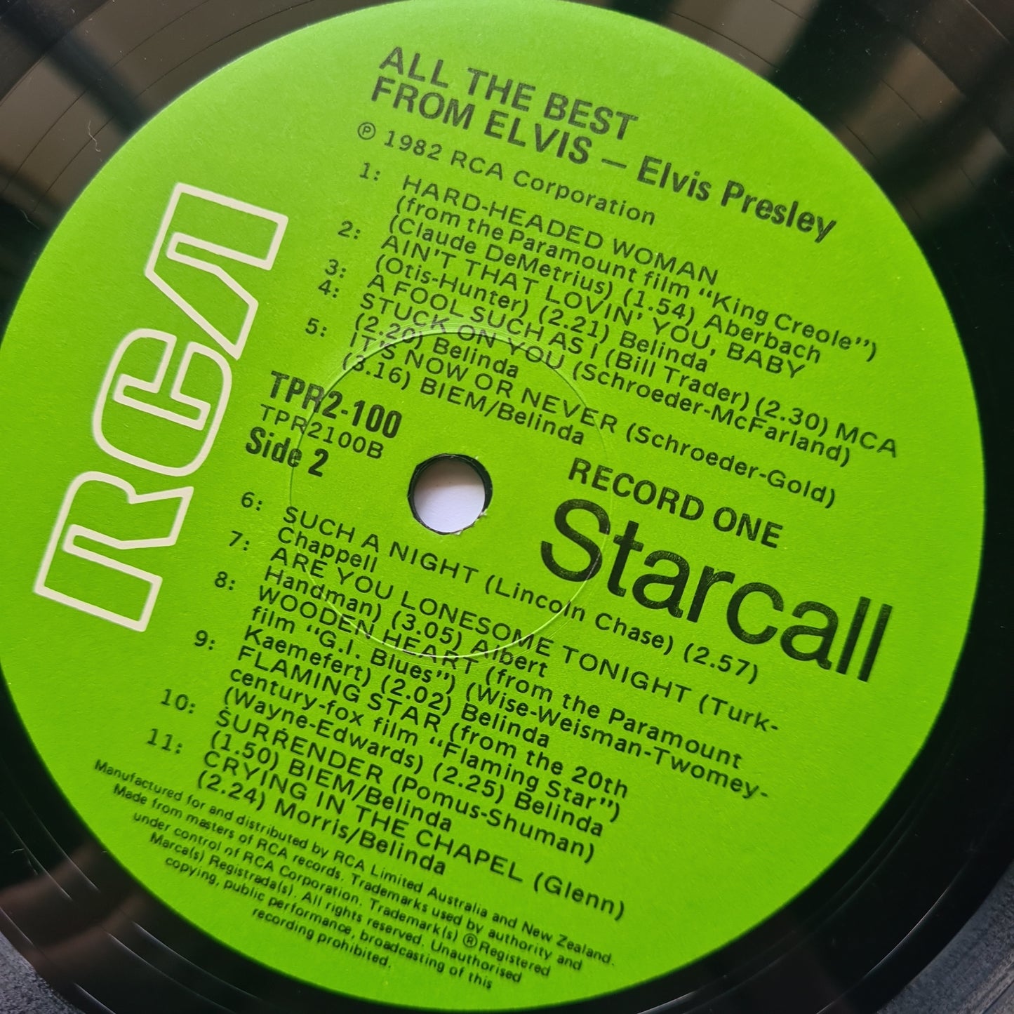Elvis Presley – All the Best - 1982 (2LP Gatefold) - Vinyl Record