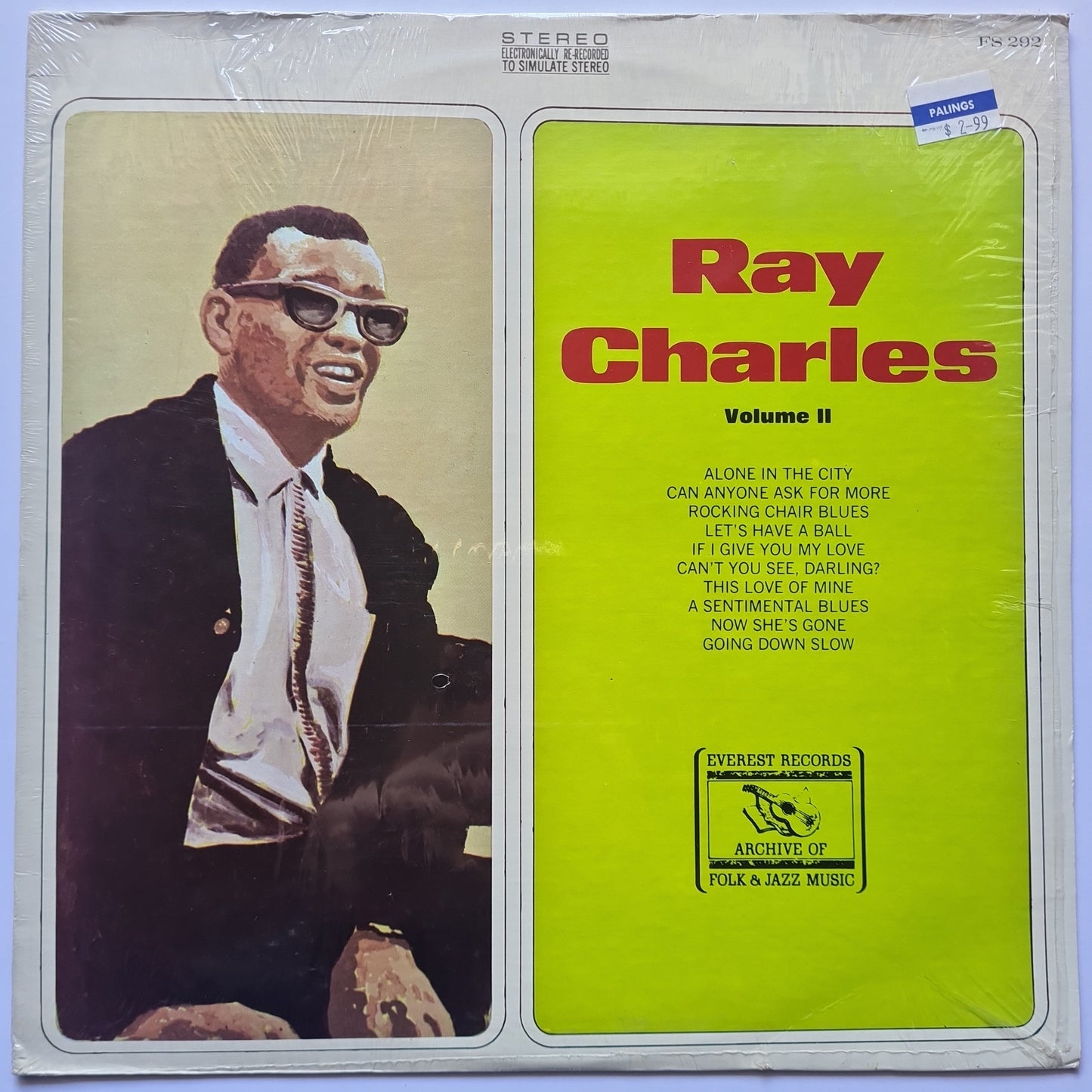 Ray Charles – Ray Charles Volume 2 - 1974 - Vinyl Record