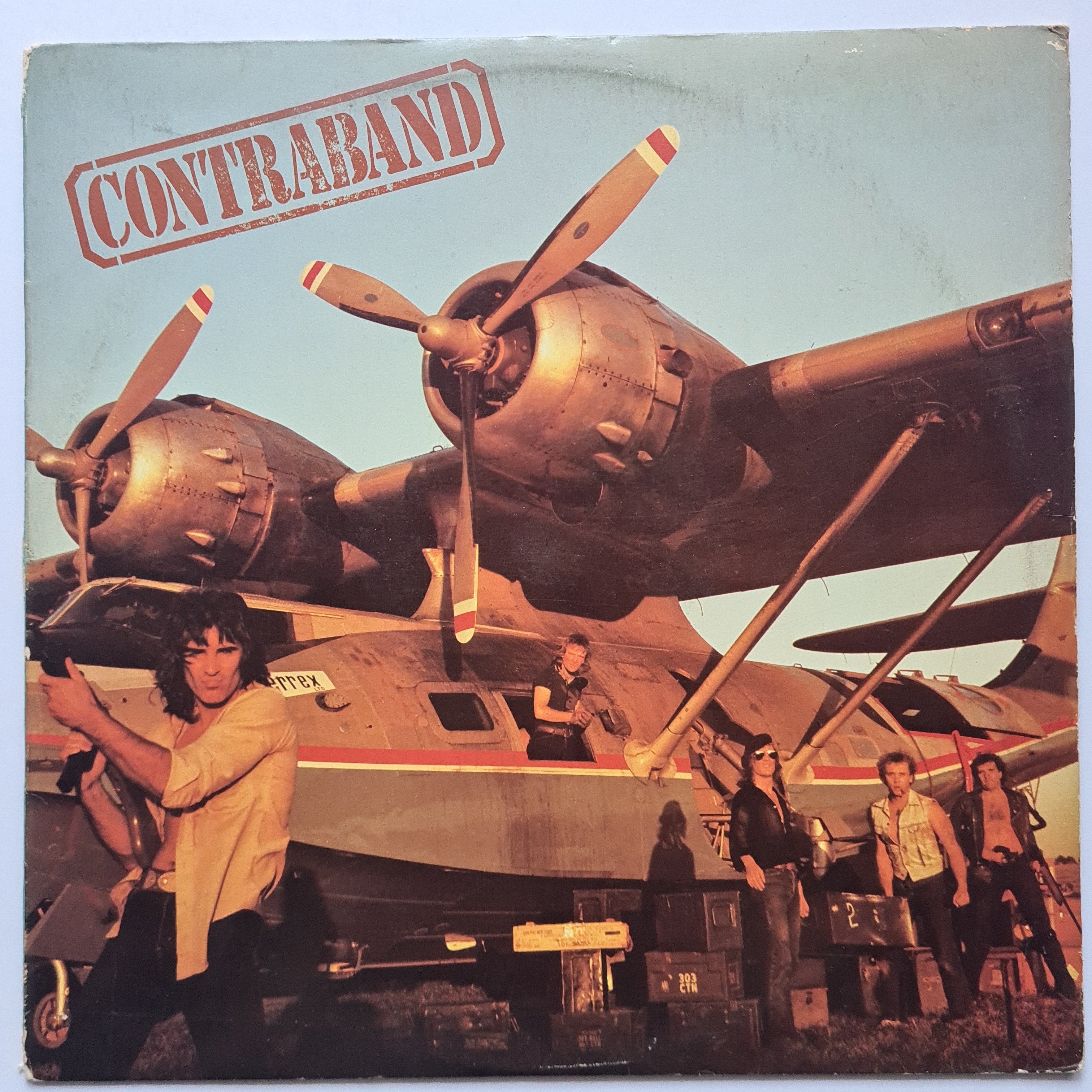 Contraband (AC/DC Related- Mark Evans) – Contraband - 1979 - Vinyl Rec ...