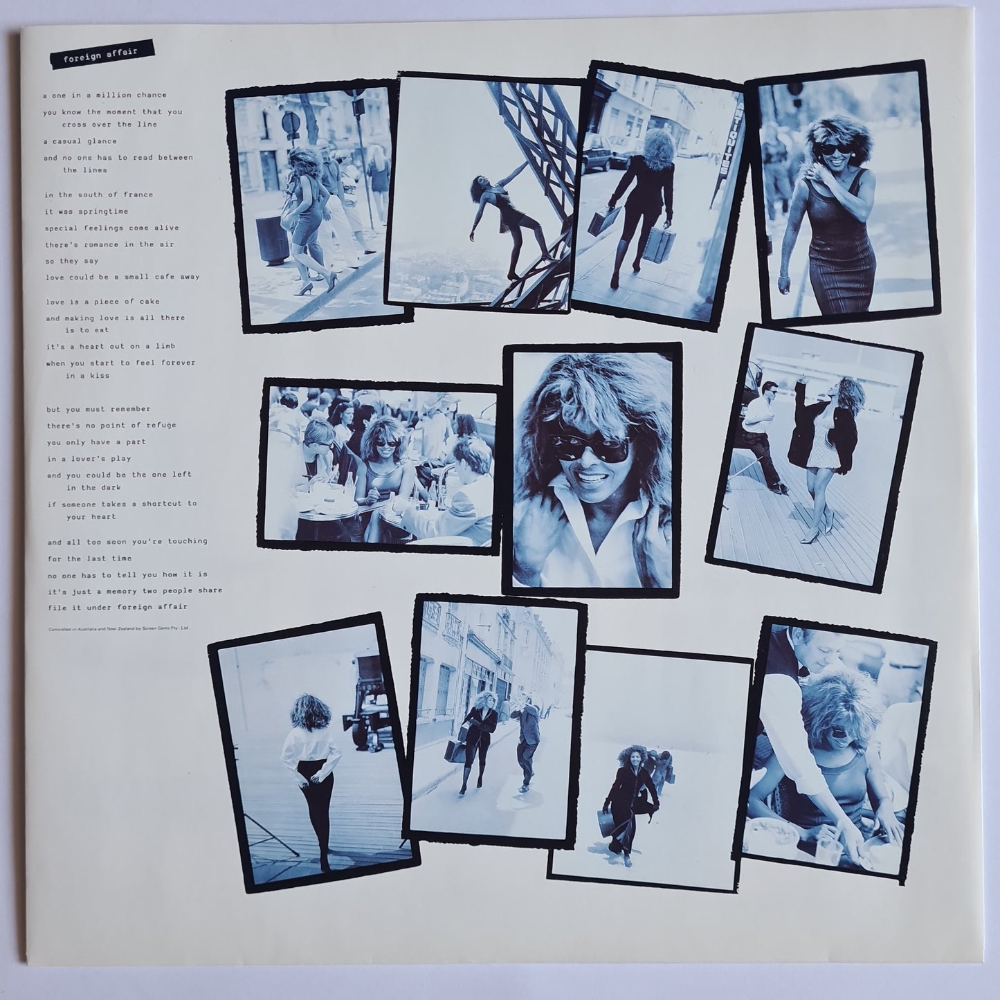 Tina Turner – Foreign Affair - 1989 (Gatefold) - Vinyl Record