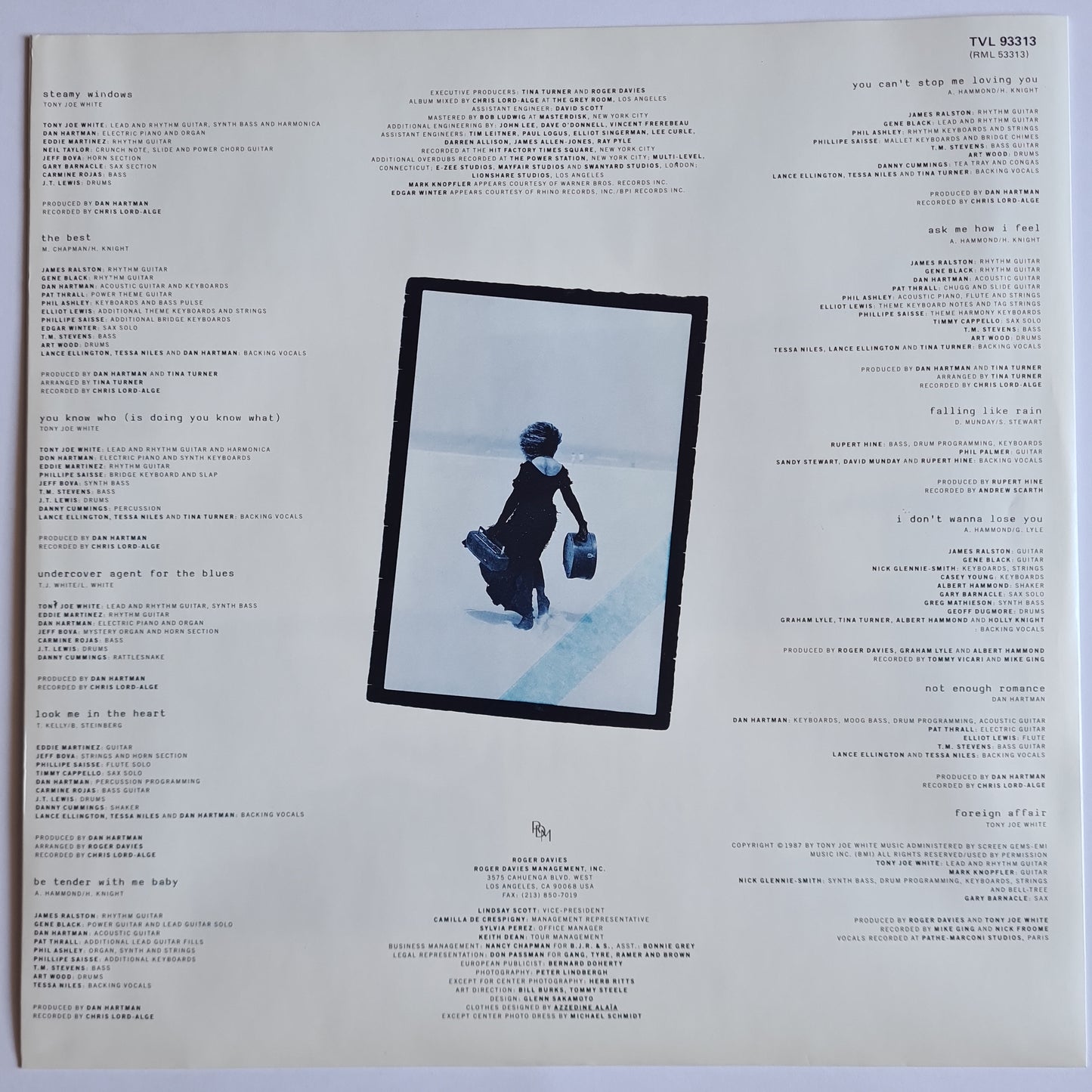 Tina Turner – Foreign Affair - 1989 (Gatefold) - Vinyl Record