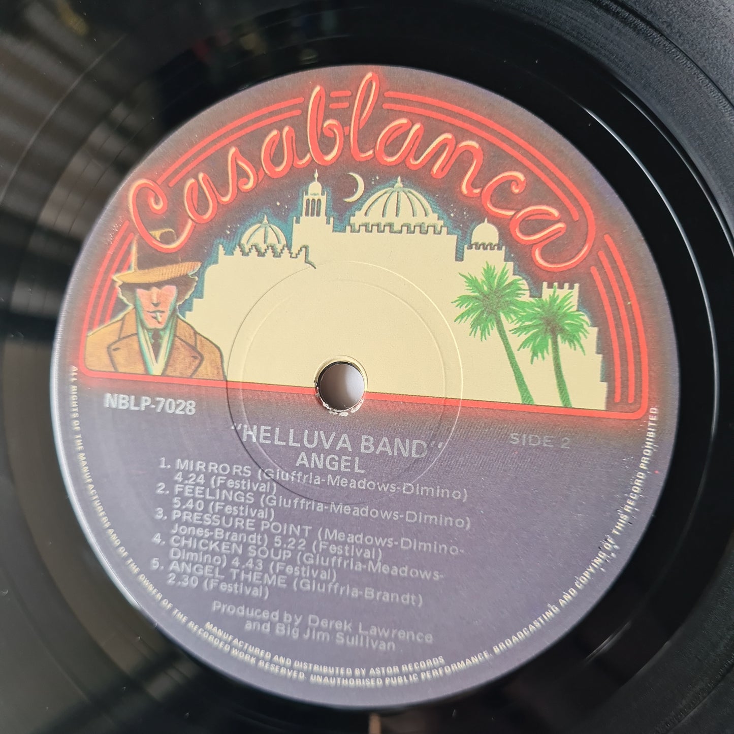 Angel – Helluva Band - 1976 - Vinyl Record