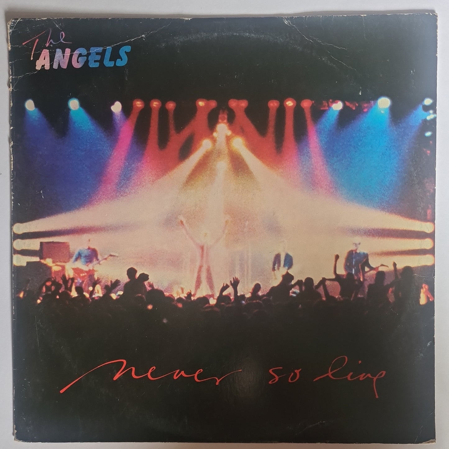 The Angels – Never So Live - 1981 - Vinyl Record