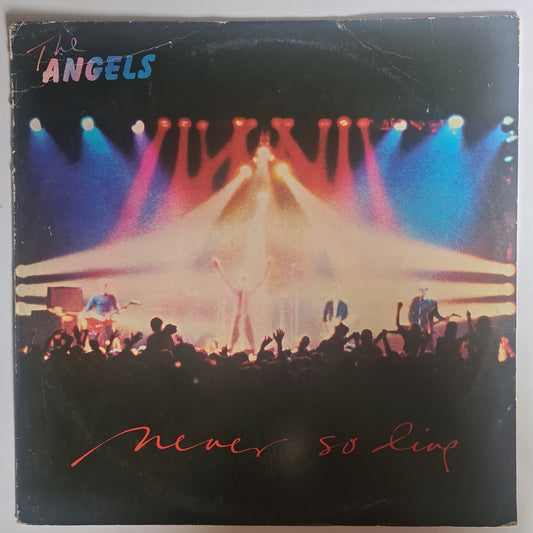 The Angels – Never So Live - 1981 - Vinyl Record