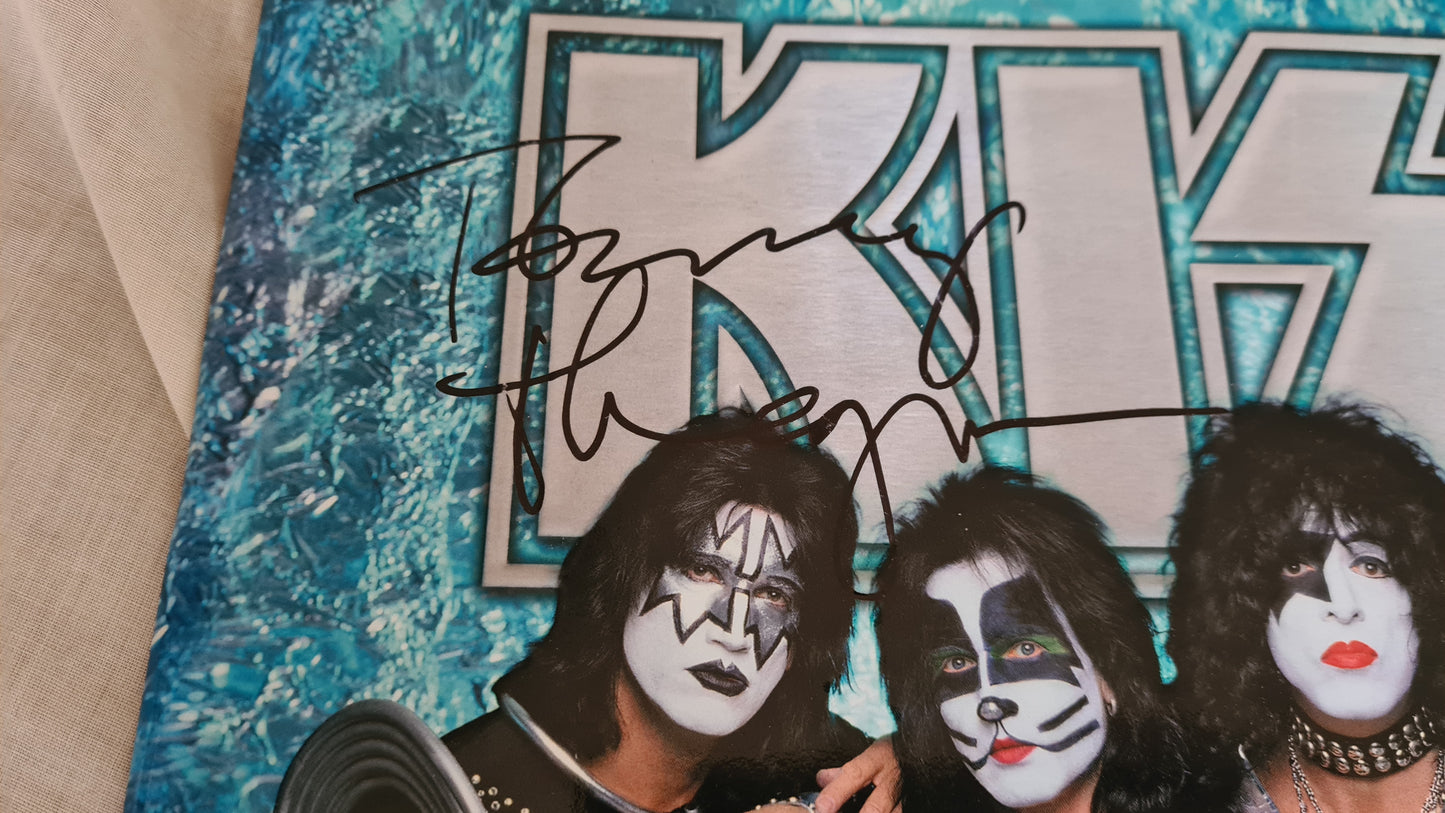 KISS - ROCK THE NATION TOUR BOOK- 2004- SIGNED BY TOMMY THAYER