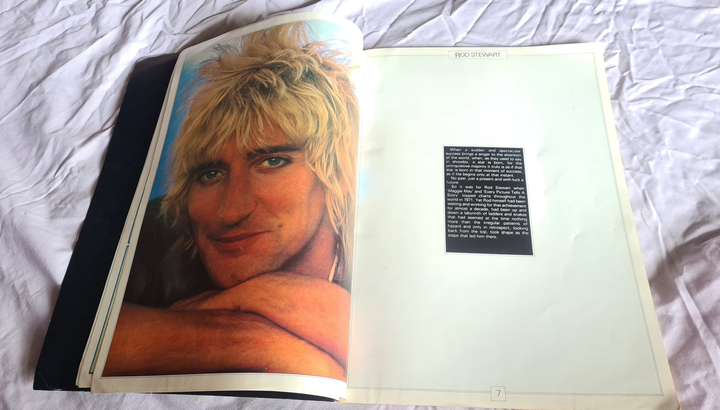 ROD STEWART- BLONDES HAVE MORE FUN- 1979-1980 TOUR BOOK - PROGRAM