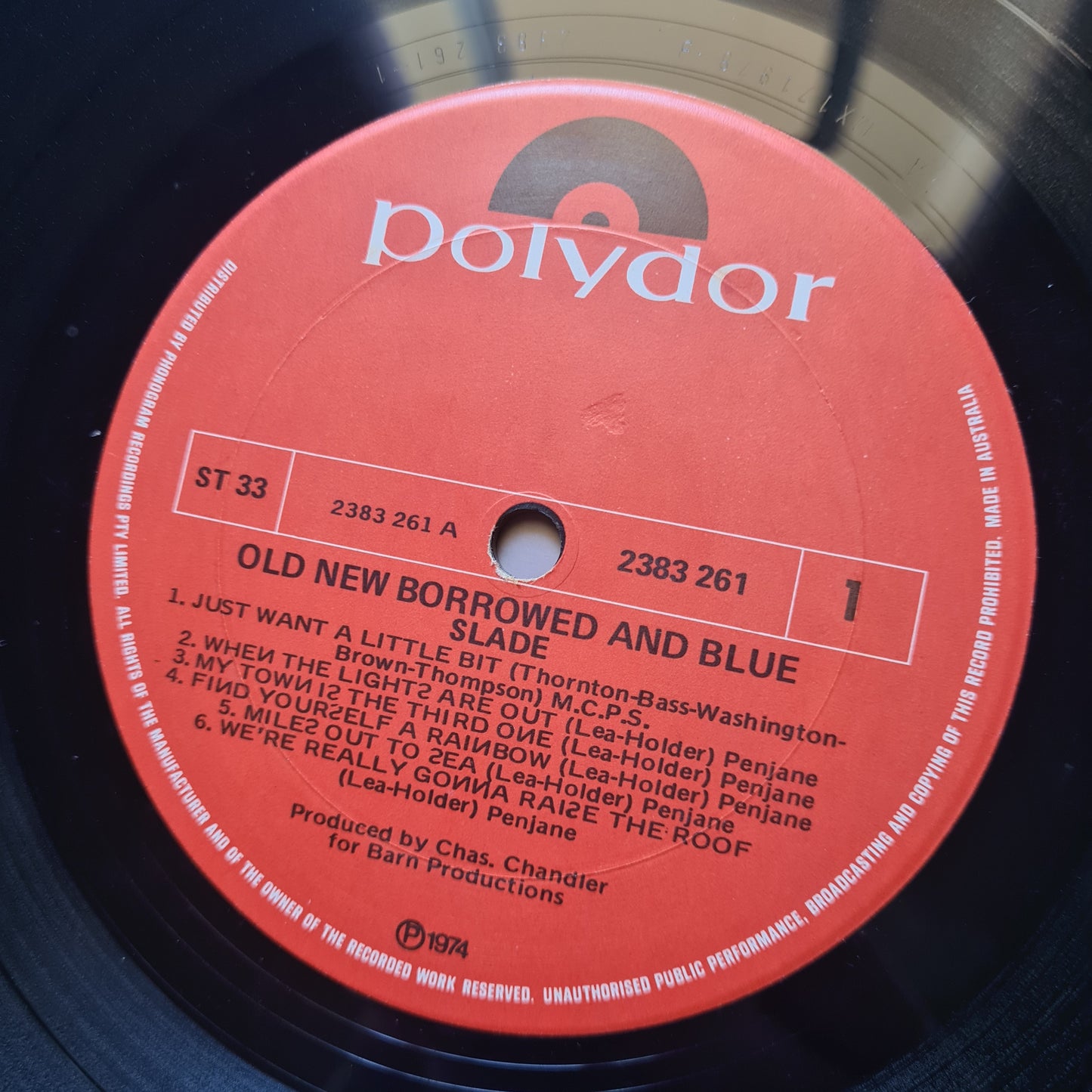 Slade – Old New Borrowed & Blue - 1974 - Vinyl Record LP