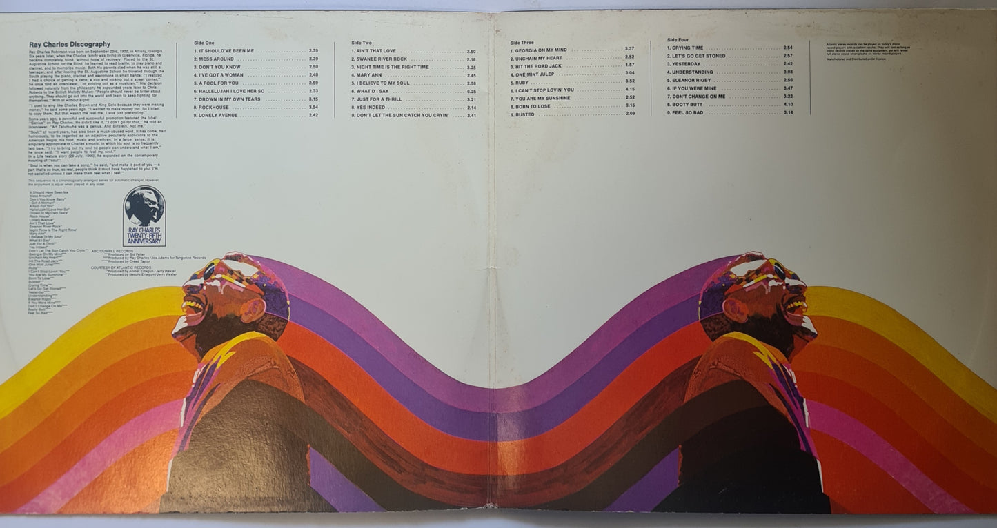 Ray Charles – His All Time Great Performances (Best Of) - 1971 (Gatefold)