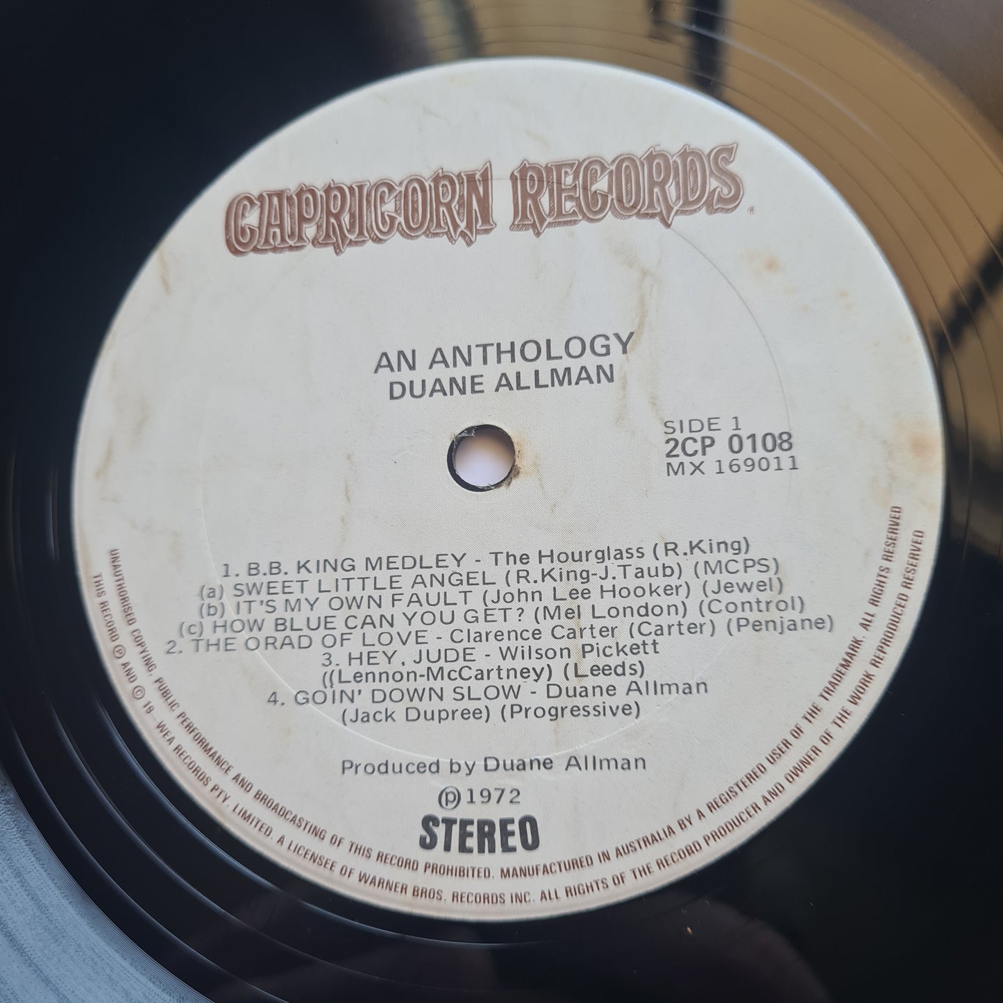 Duane Allman – An Anthology - 1972 - Vinyl Record 2LP- with booklet