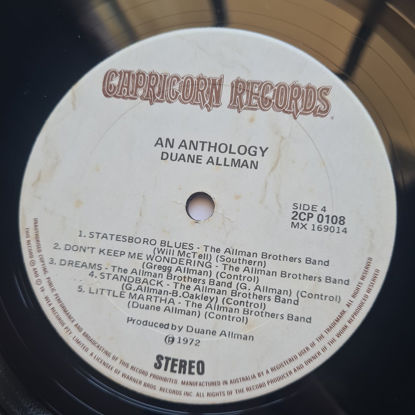 Duane Allman – An Anthology - 1972 - Vinyl Record 2LP- with booklet