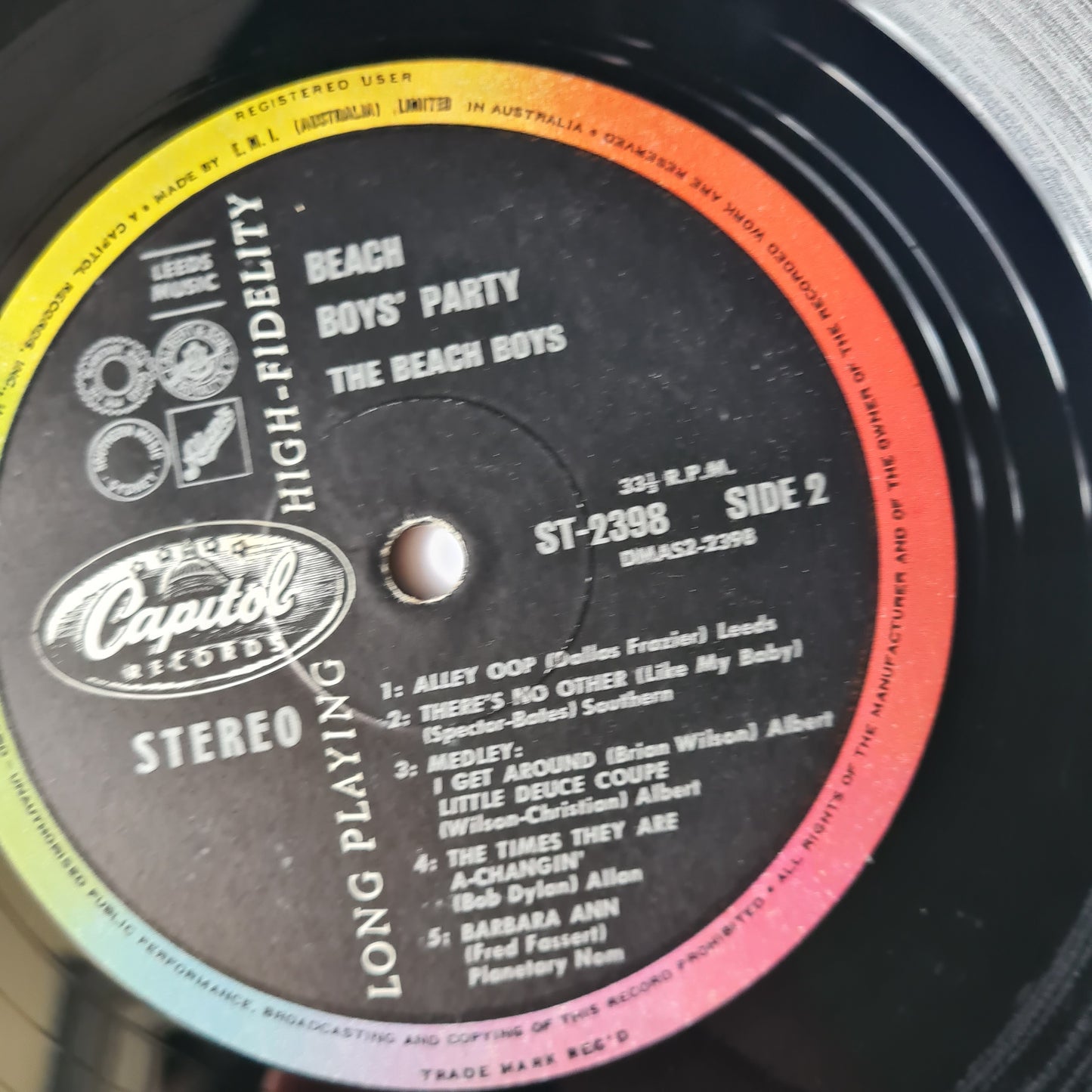 The Beach Boys – Beach Boys Party - 1965 (Australian Pressing) - Vinyl Record LP