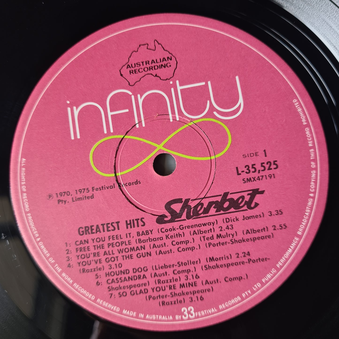 Sherbert – Greatest Hits 1970-75 - 1975 (Gatefold) - Vinyl Record