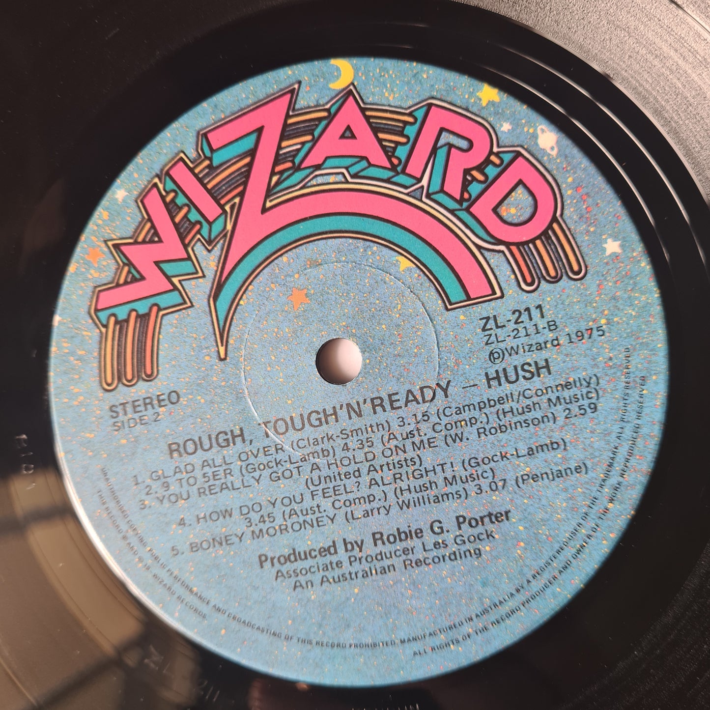 Hush – Rough Tough 'N' Ready -1975 - Vinyl Record LP (near mint)