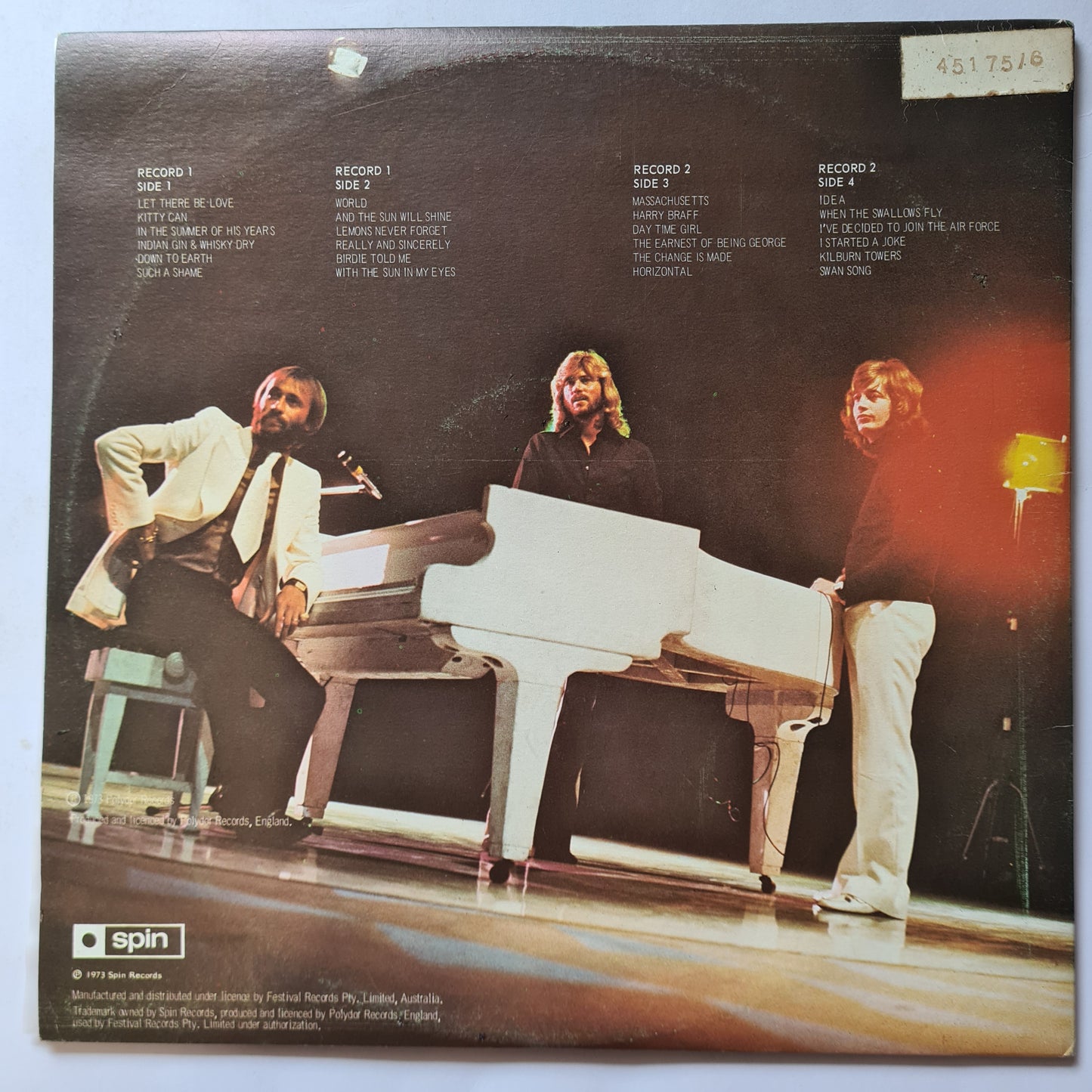 Bee Gees – Double Gold - 1973 - Vinyl Record 2LP (Greatest Hits)