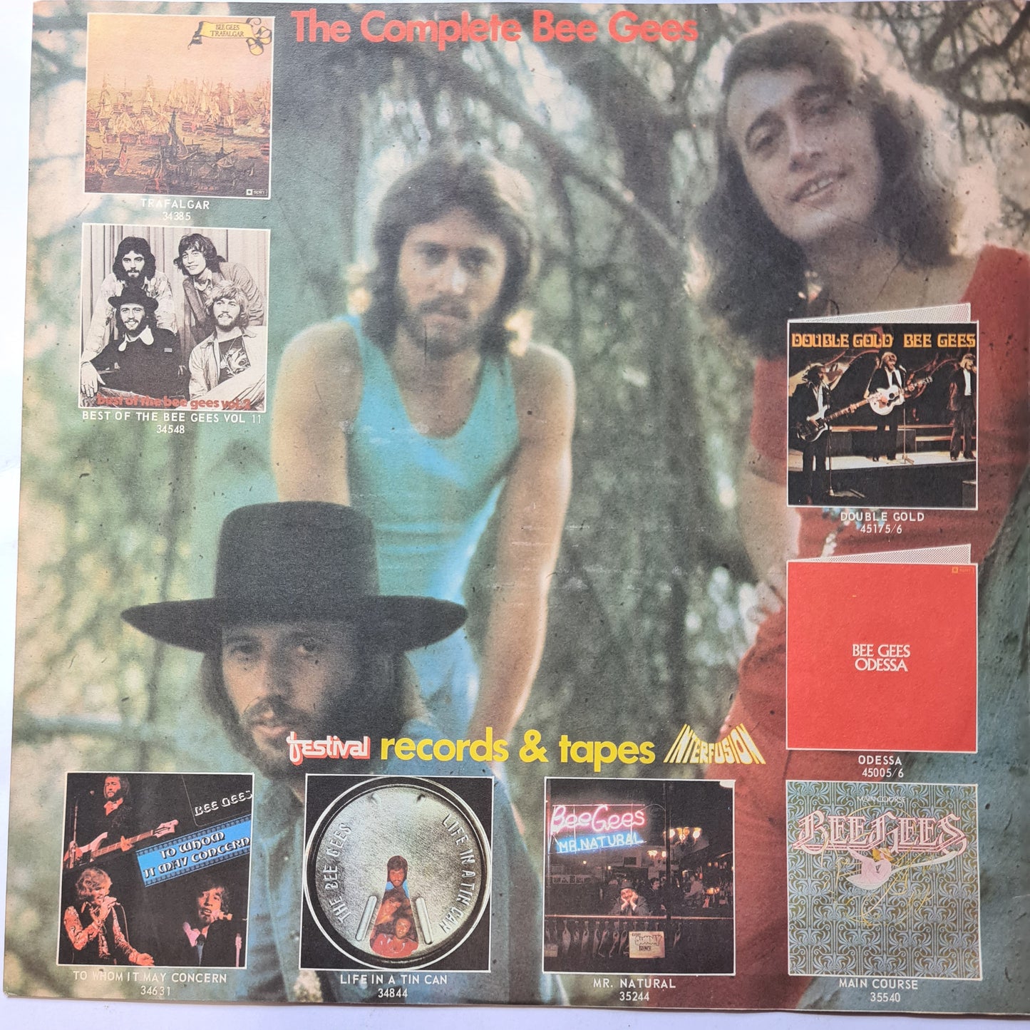 Bee Gees – Double Gold - 1973 - Vinyl Record 2LP (Greatest Hits)