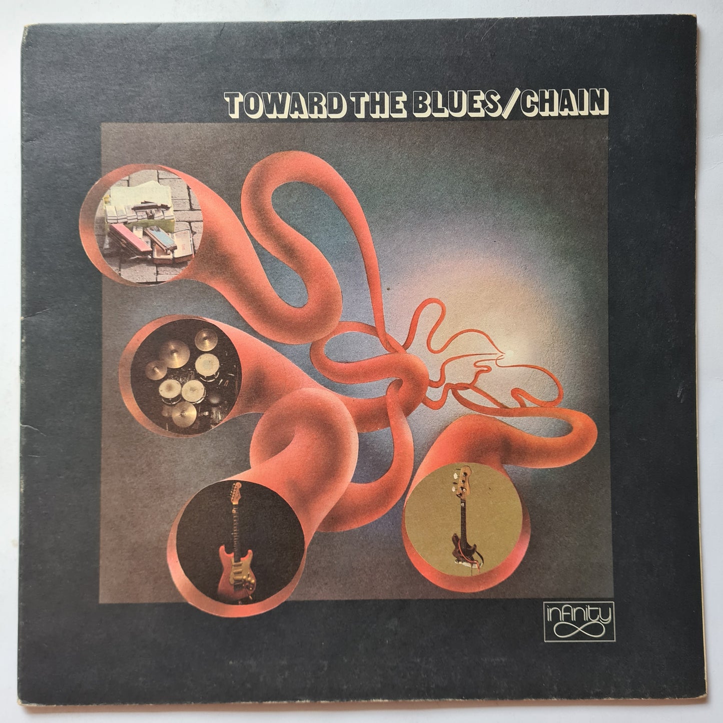 Chain – Toward The Blues - 1971 - Vinyl Record LP (OZ Rock Classic) Gatefold
