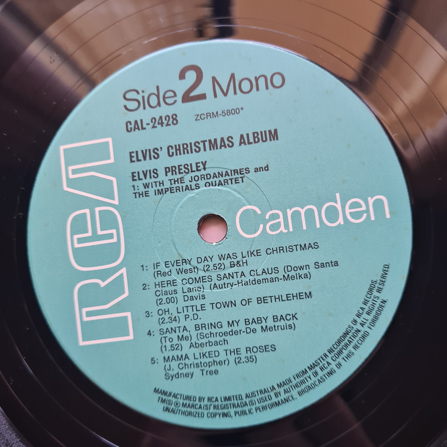 Elvis Presley – Elvis Christmas Album - 1970 - Vinyl Record LP (near mint)