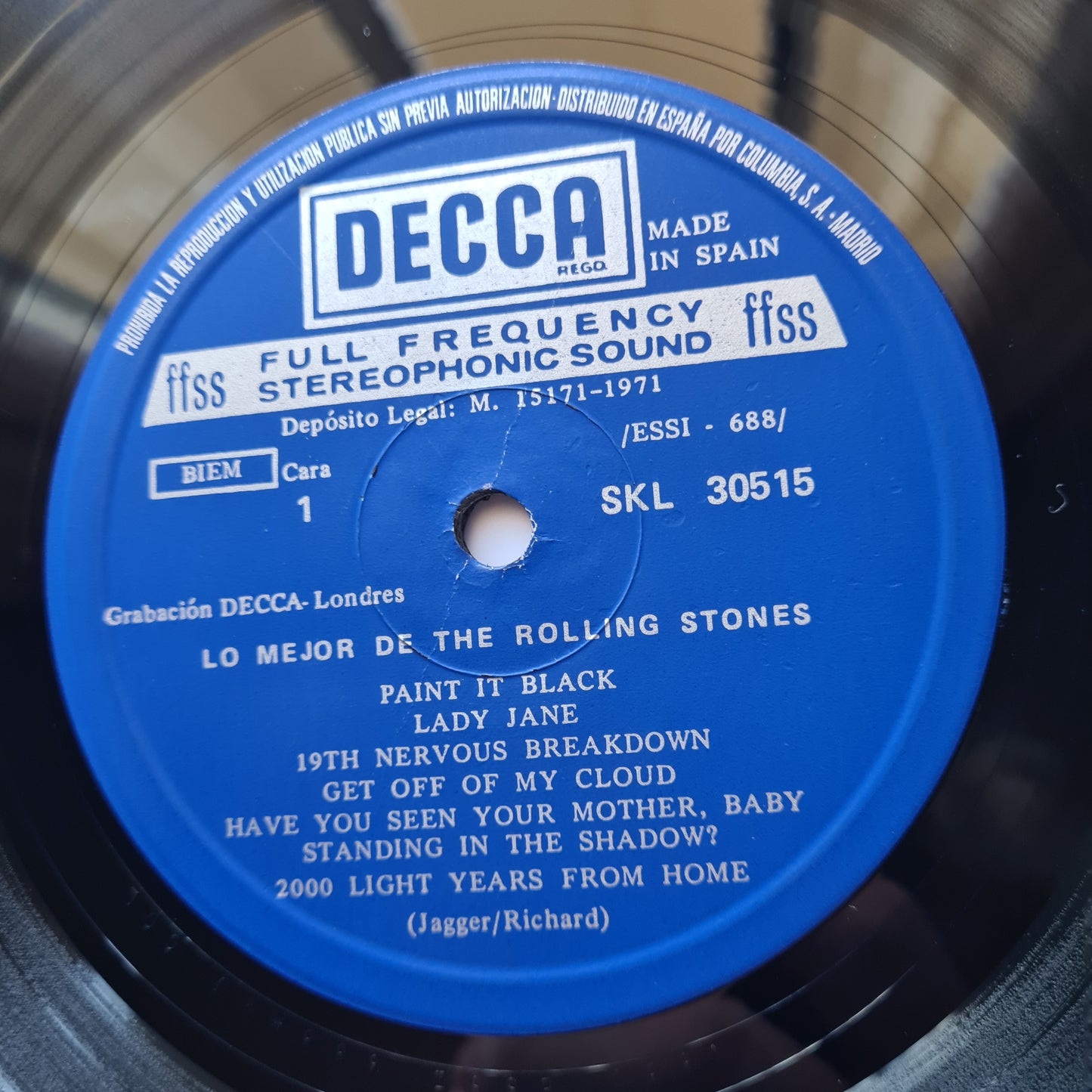 The Rolling Stones – Lo Mejor De The Rolling Stones - 1972 - 2LP Vinyl Record (EX condition)