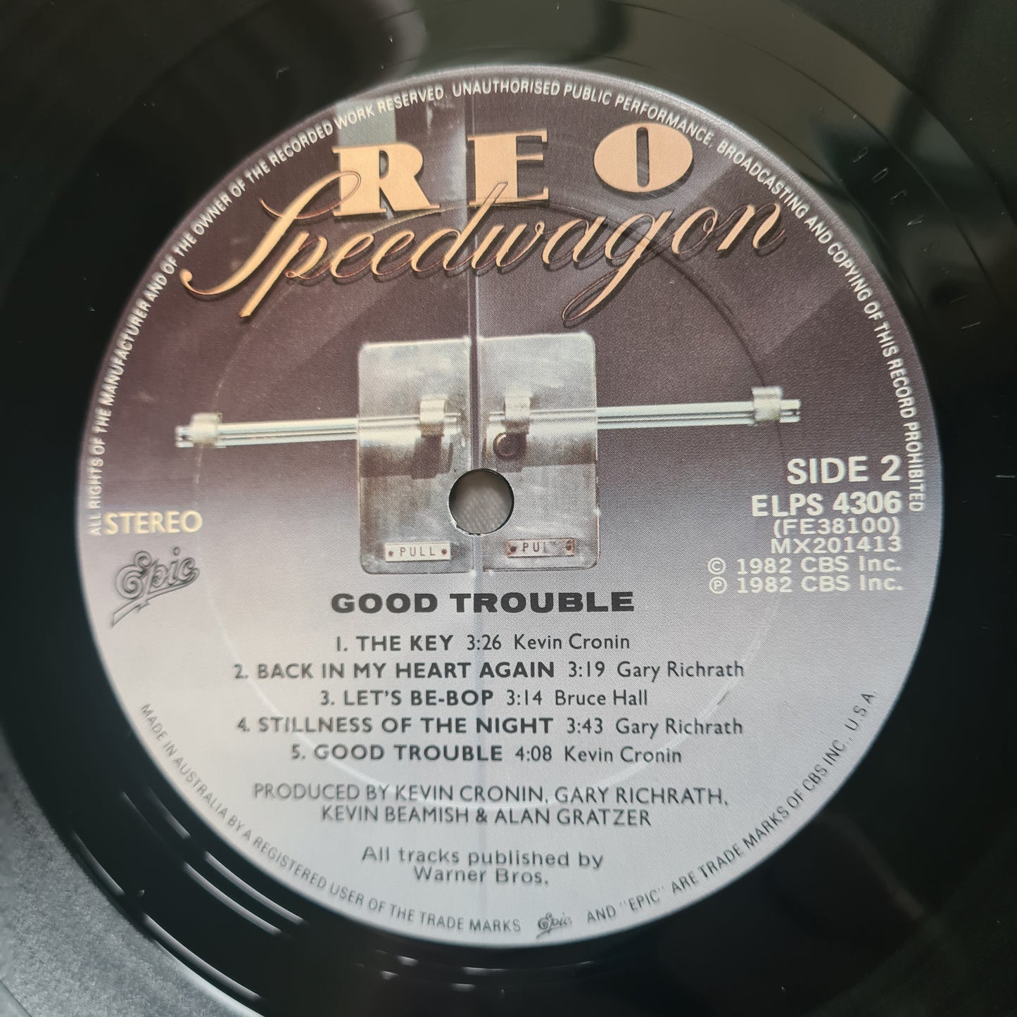 REO Speedwagon – Good Trouble - 1982 - Vinyl Record LP