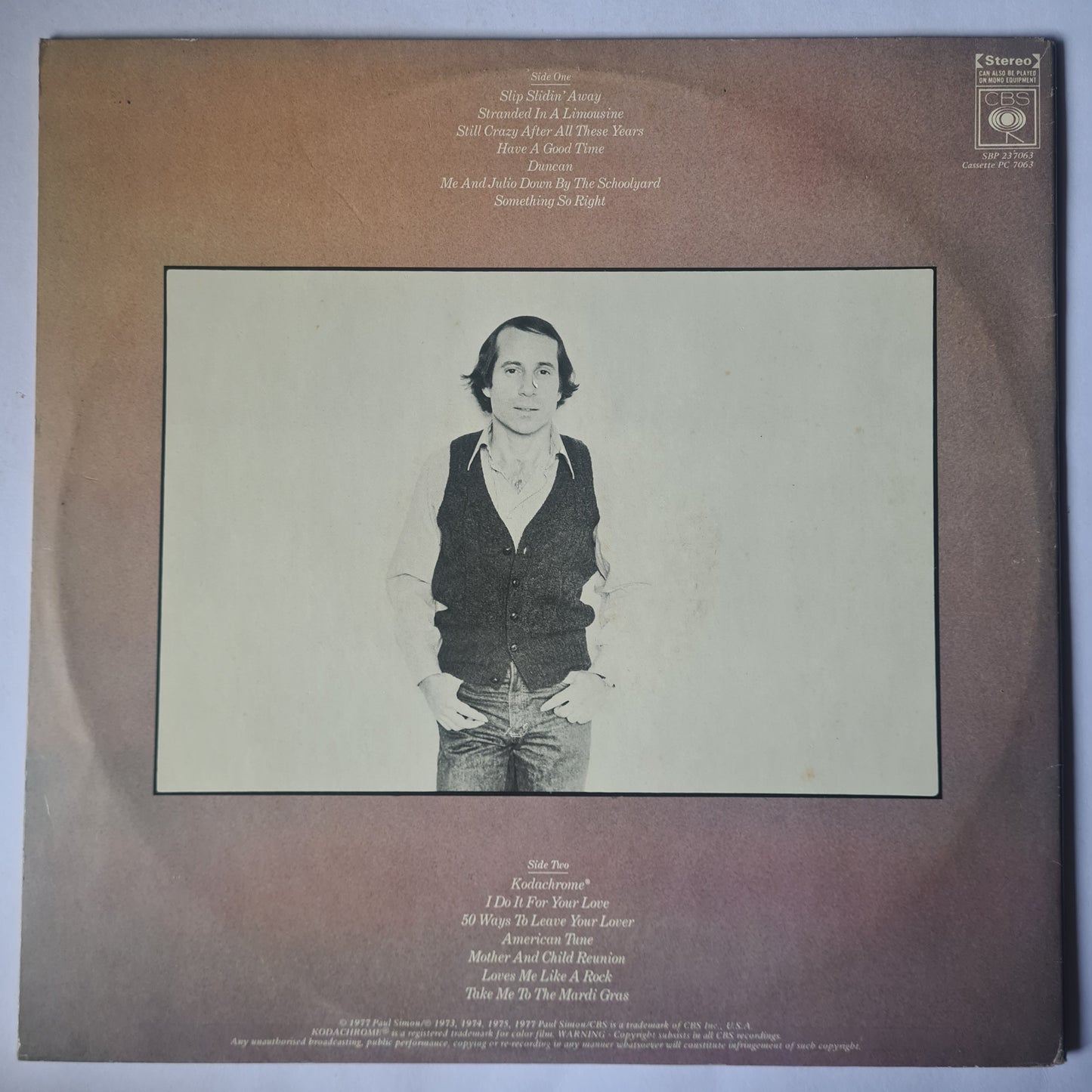 Paul Simon – Greatest Hits, Etc - 1977 (Gatefold) - Vinyl Record LP (near mint)