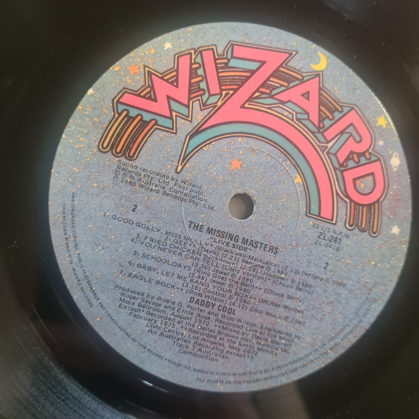 Daddy Cool – The Missing Masters - 1981 - Vinyl Record LP