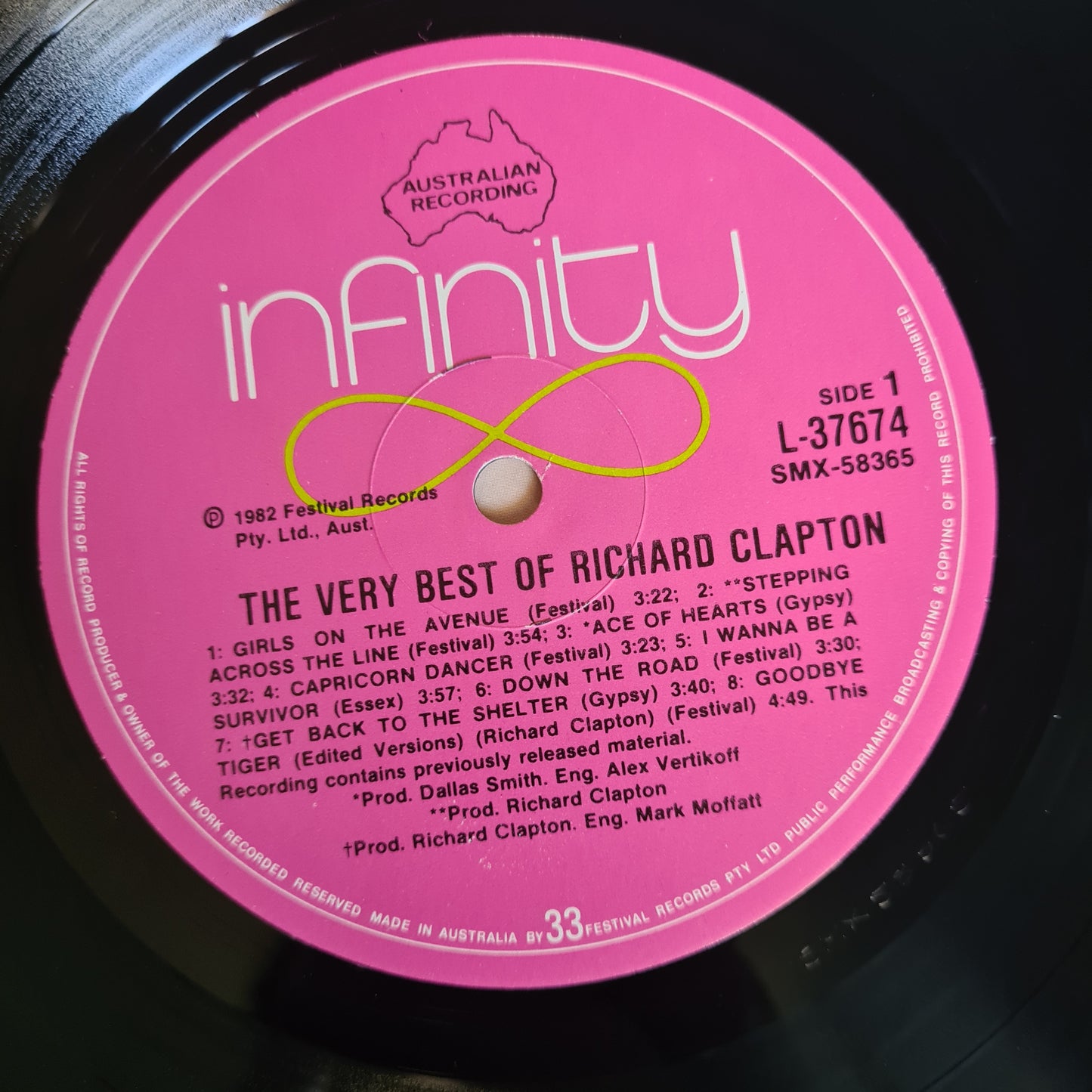 Richard Clapton – The Very Best Of Richard Clapton - 1982 - Vinyl Record LP