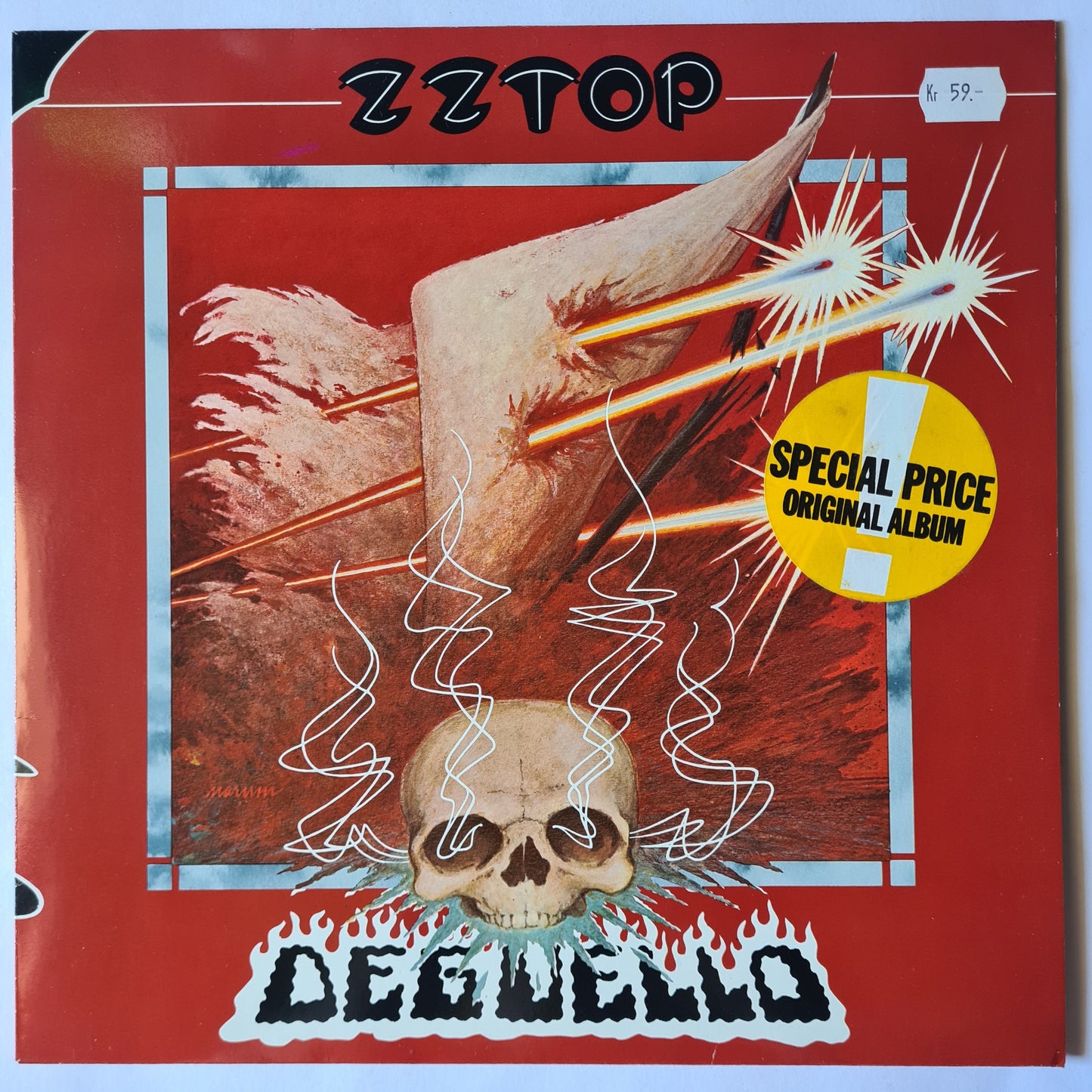 ZZ Top – Degüello - 1979 (1981 German Pressing) - Vinyl Record LP (near mint)