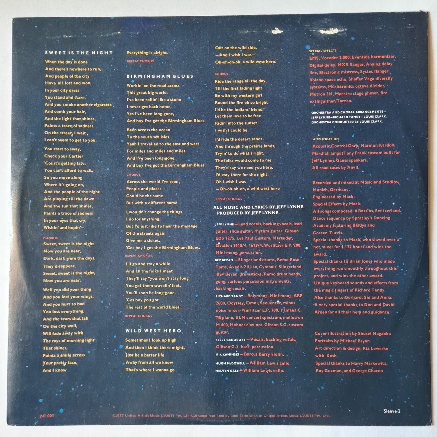 ELO – Out Of The Blue - 1977 (Gatefold 2LP) with poster - Vinyl Record