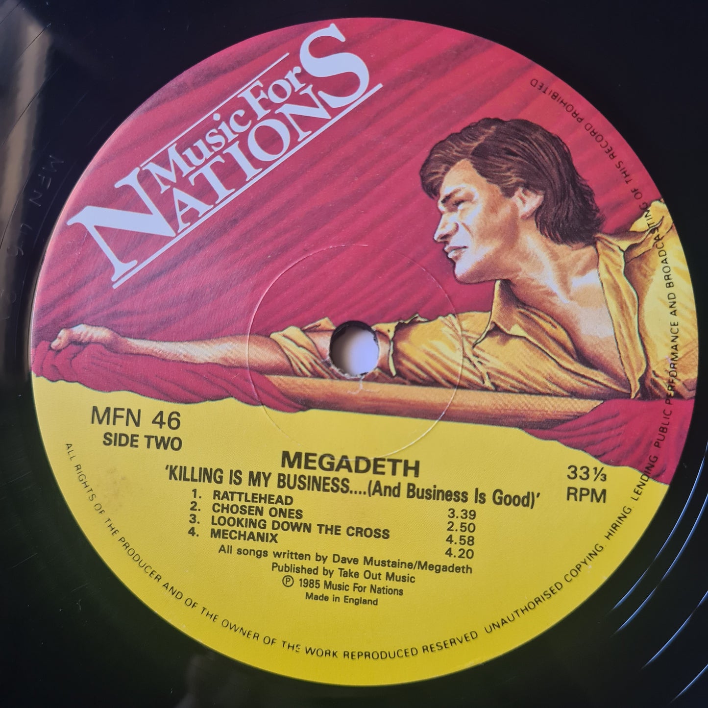 Megadeth – Killing Is My Business... And Business Is Good! - 1986 - Vinyl Record LP