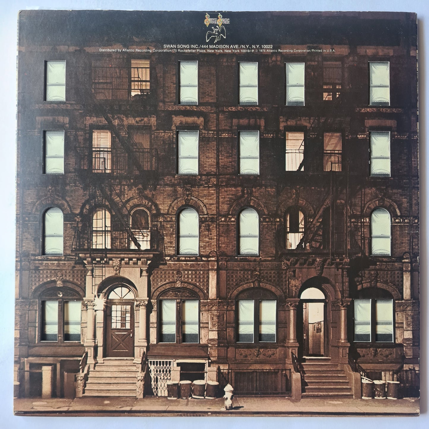 Led Zeppelin – Physical Graffiti - 1975 (Die Cut Cover) - Vinyl Record 2LP
