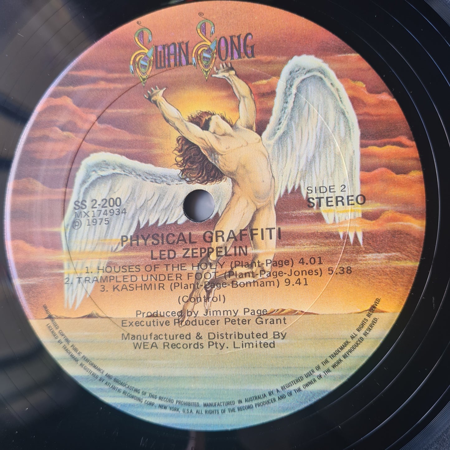 Led Zeppelin – Physical Graffiti - 1975 (Die Cut Cover) - Vinyl Record 2LP