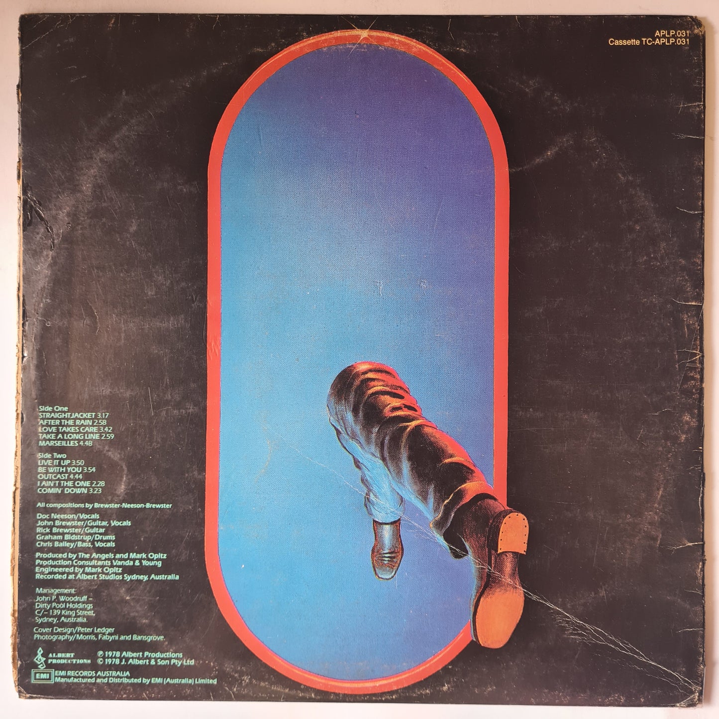 The Angels – Face To Face - 1978 (Gatefold) - Vinyl Record LP