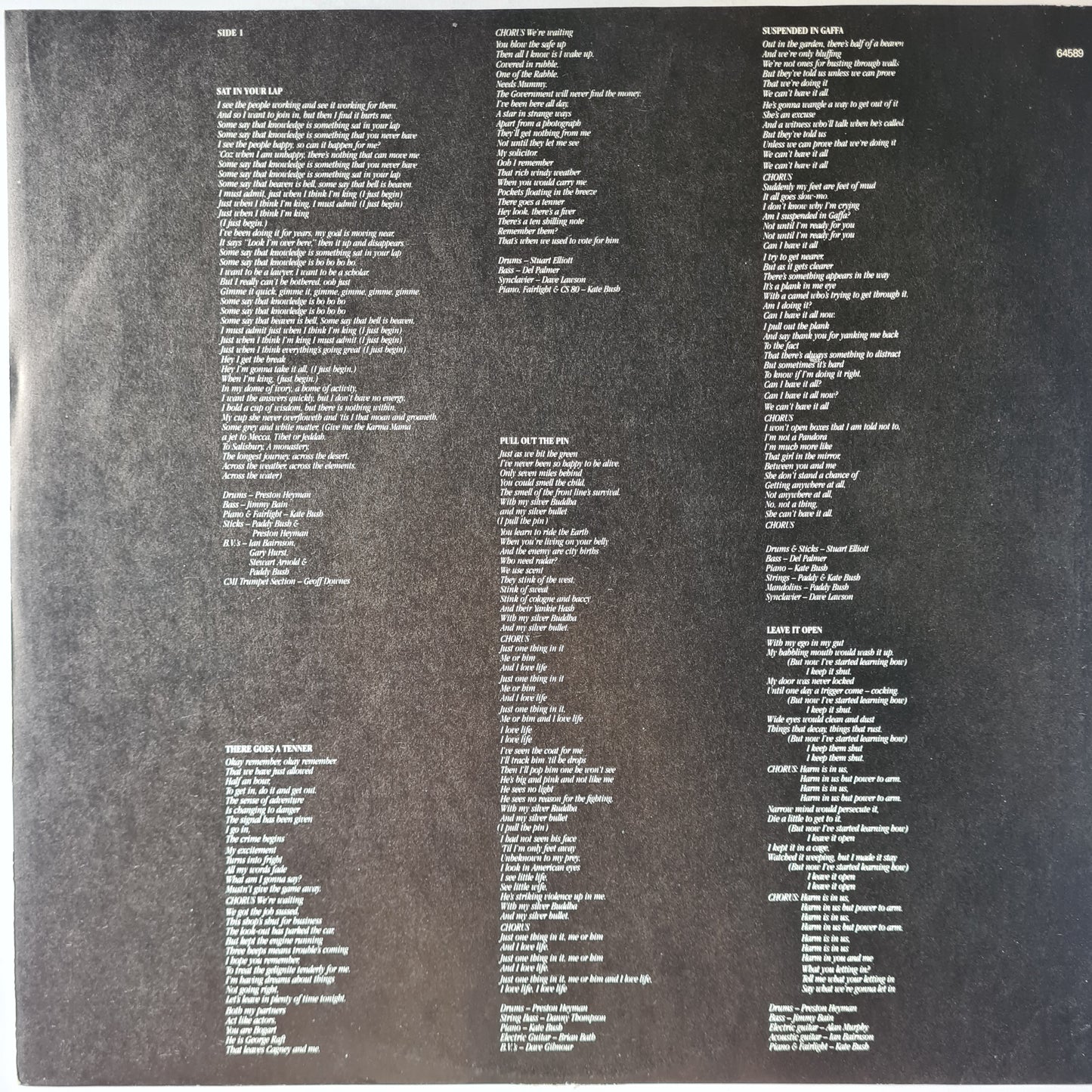 Kate Bush – The Dreaming - 1982 (European Pressing) - Vinyl Record LP