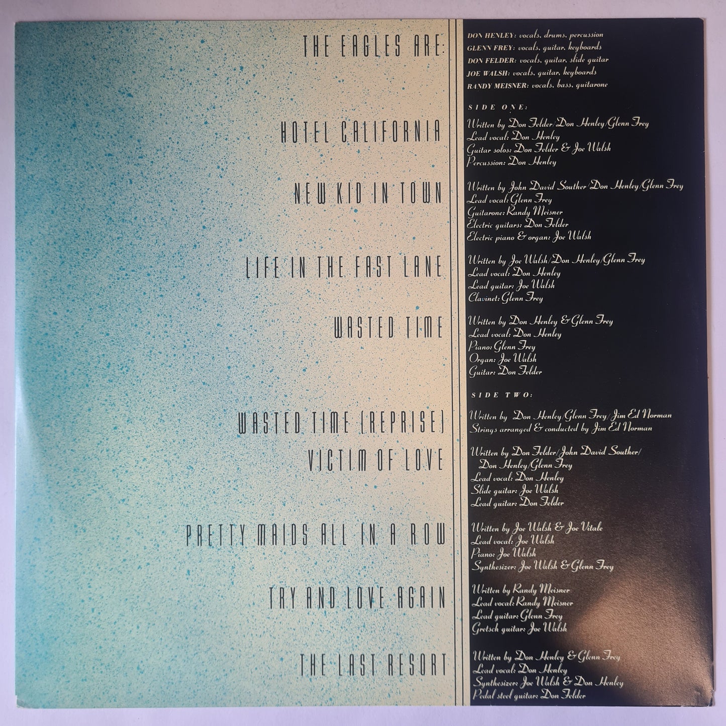 The Eagles – Hotel California - 1976 (Gatefold with poster) - Vinyl Record LP