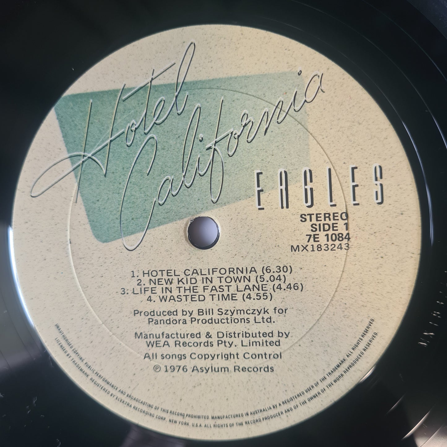 The Eagles – Hotel California - 1976 (Gatefold with poster) - Vinyl Record LP