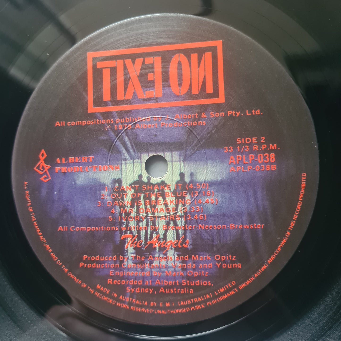 The Angels – No Exit - 1979 (Gatefold) - Vinyl Record LP