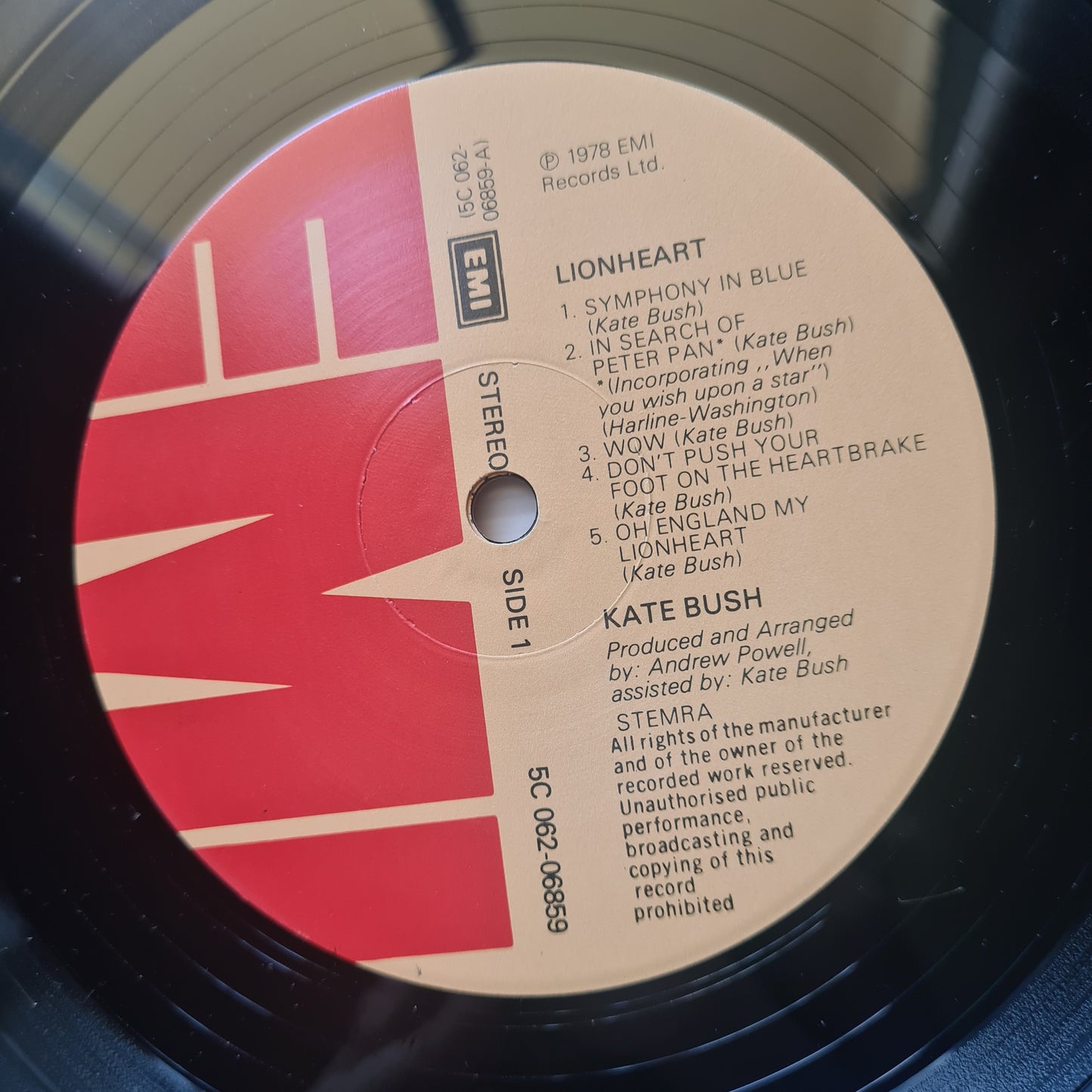 Kate Bush – Lion Heart - 1978 (Dutch Pressing) - Vinyl Record LP (Gatefold)