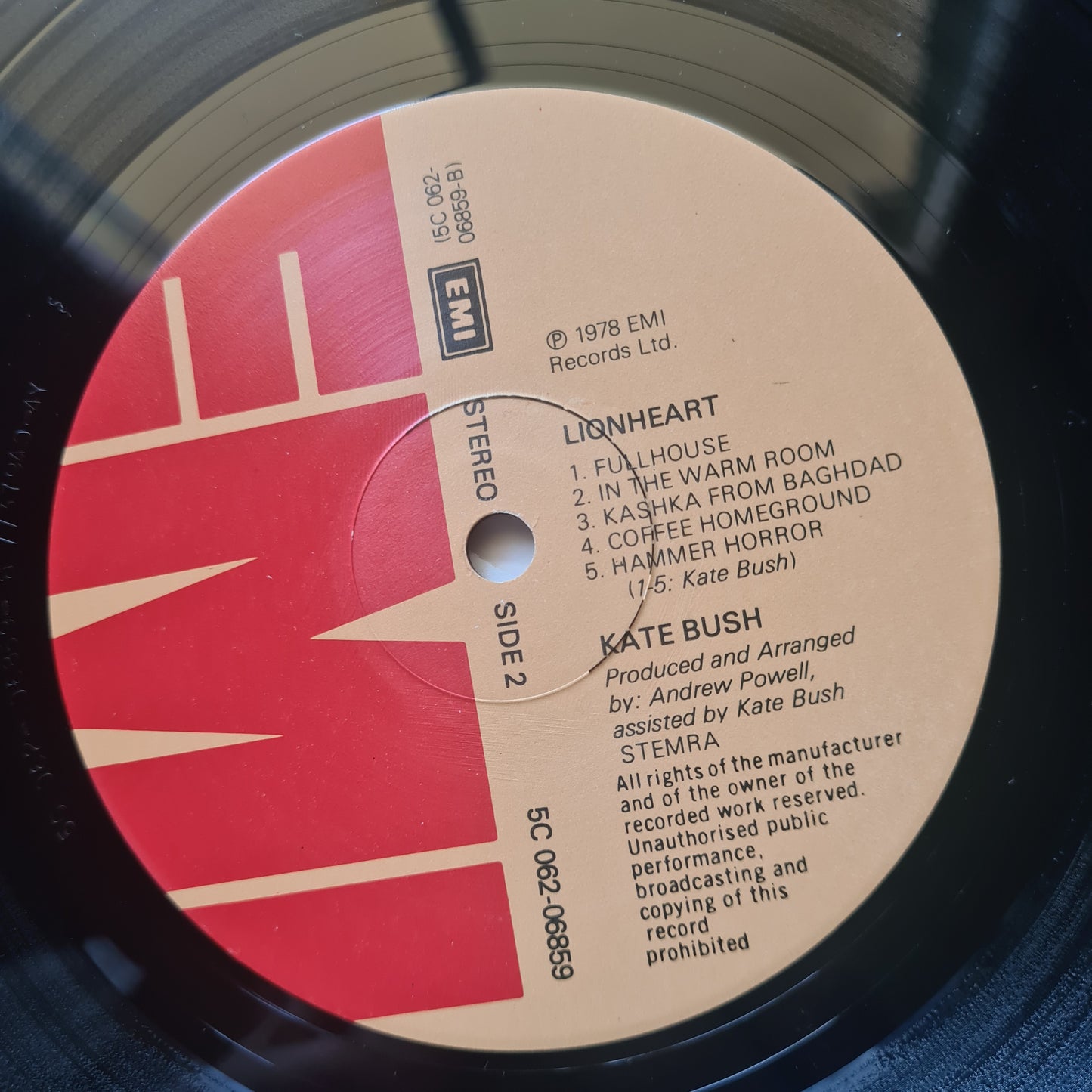 Kate Bush – Lion Heart - 1978 (Dutch Pressing) - Vinyl Record LP (Gatefold)