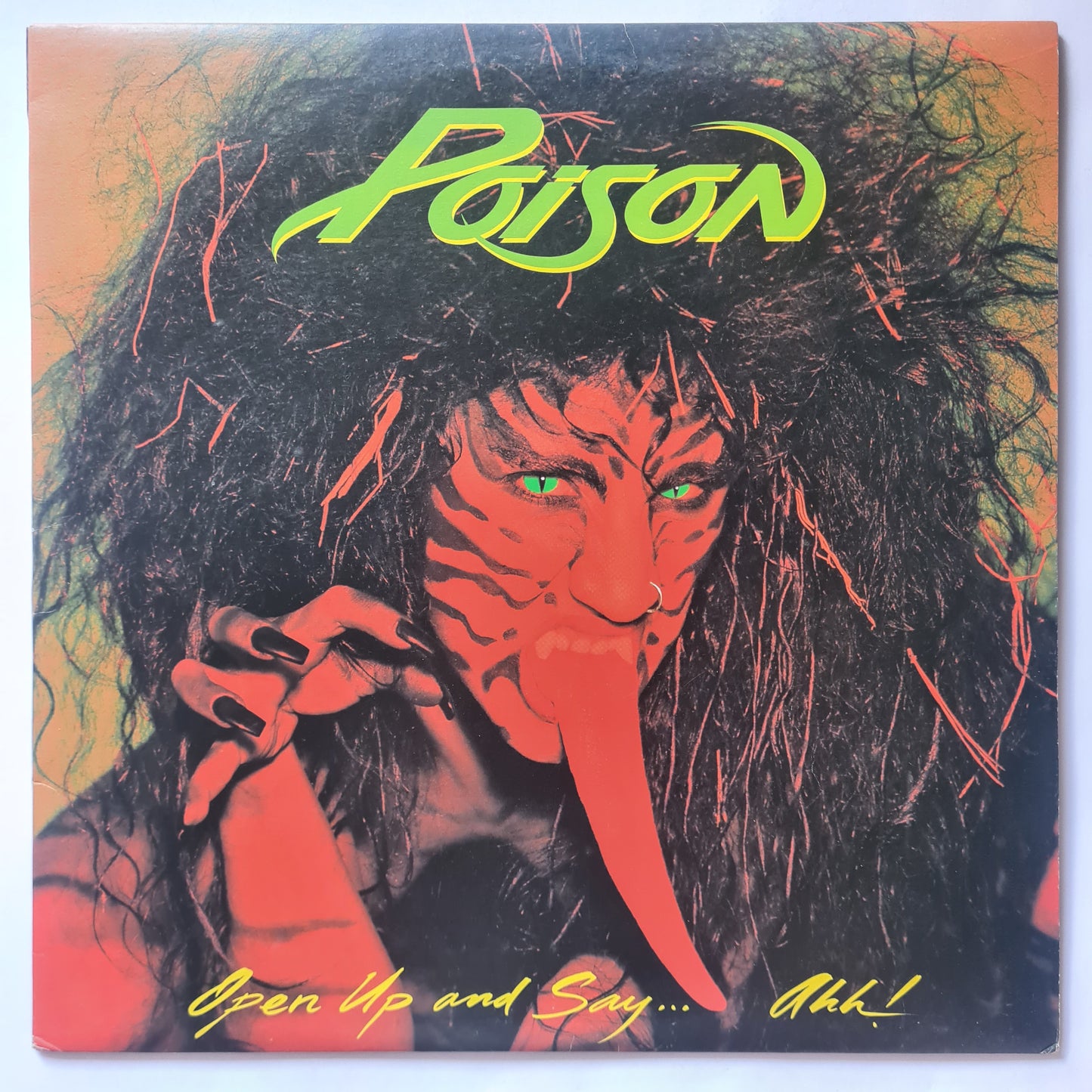 Poison – Open Up & Say... Ahh! - 1988 - Vinyl Record LP (near mint)