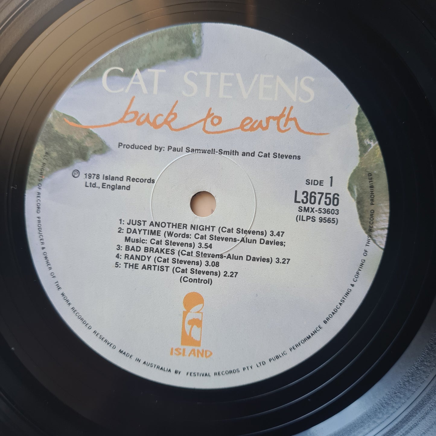 Cat Stevens – Back To Earth - 1978 - Vinyl Record LP