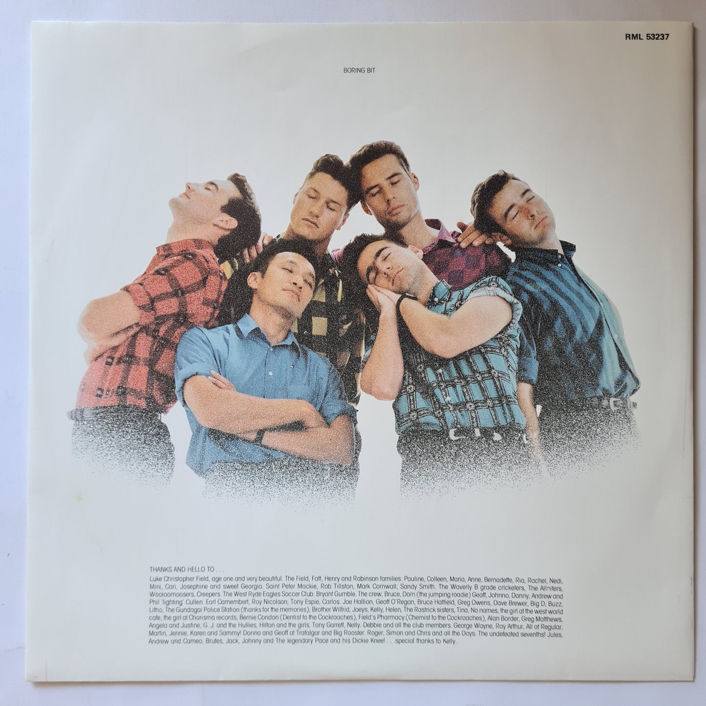 The Cockroaches – The Cockroaches - 1987 - Vinyl Record LP