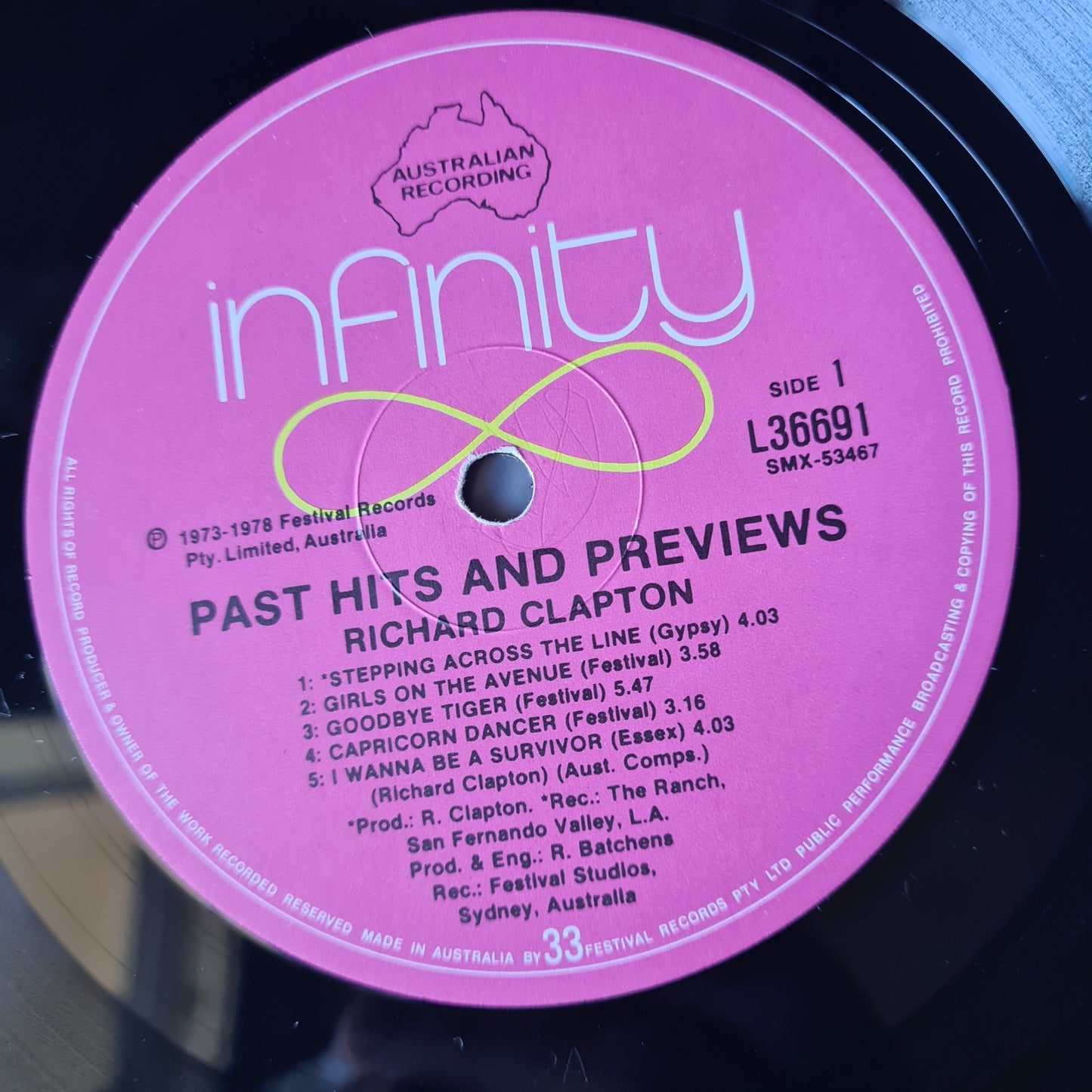 Richard Clapton – Past Hits & Previews - 1978 (Gatefold) - Vinyl Record LP (near mint)