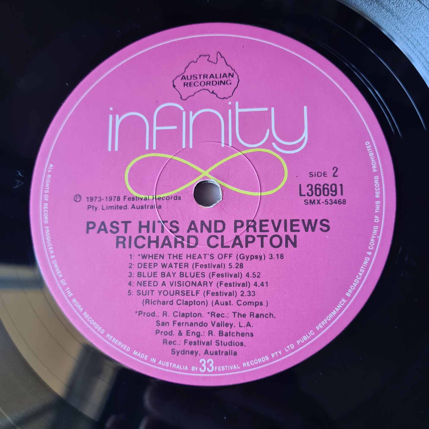 Richard Clapton – Past Hits & Previews - 1978 (Gatefold) - Vinyl Record LP (near mint)