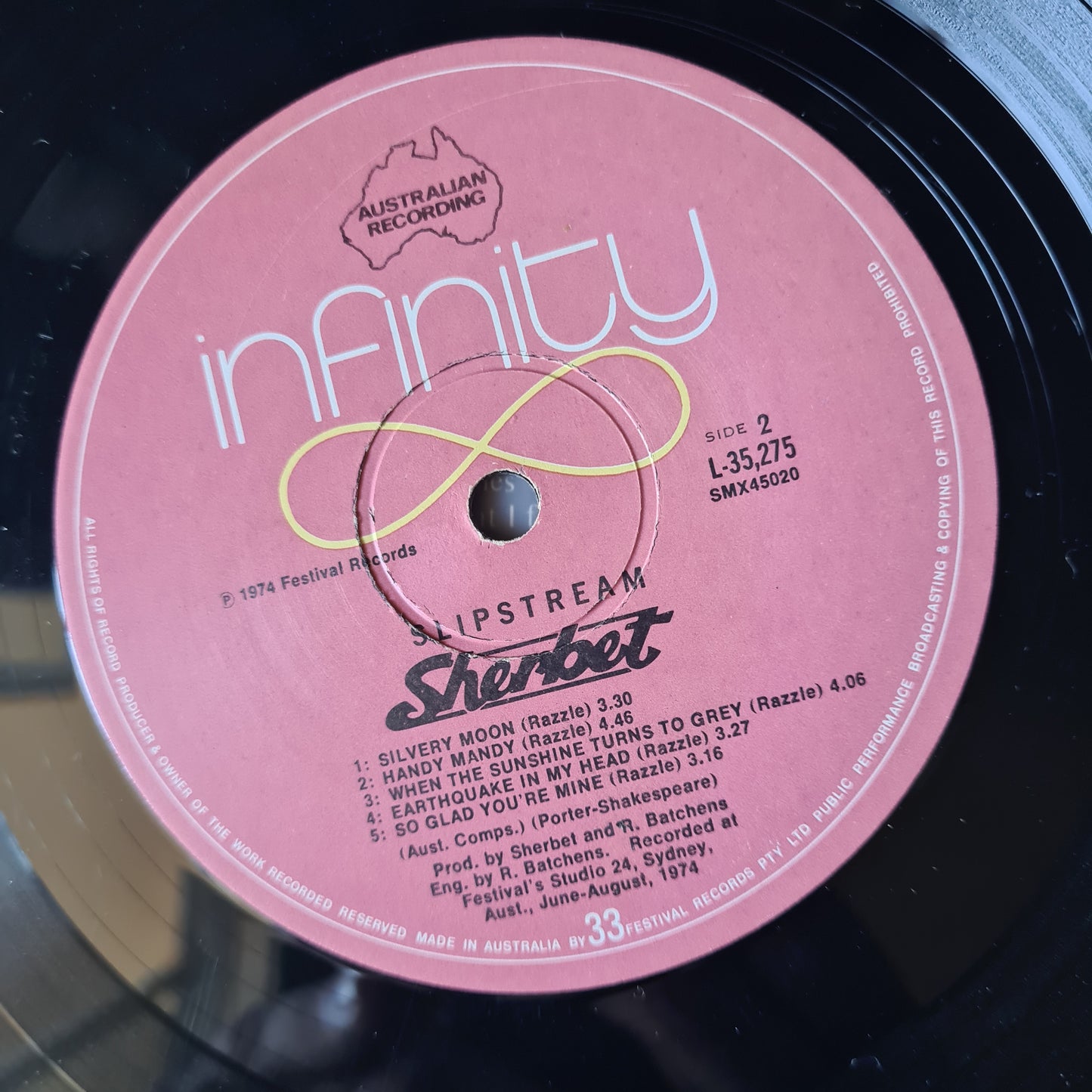 Sherbert – Slipstream- 1974 (Gatefold) - Vinyl Record LP