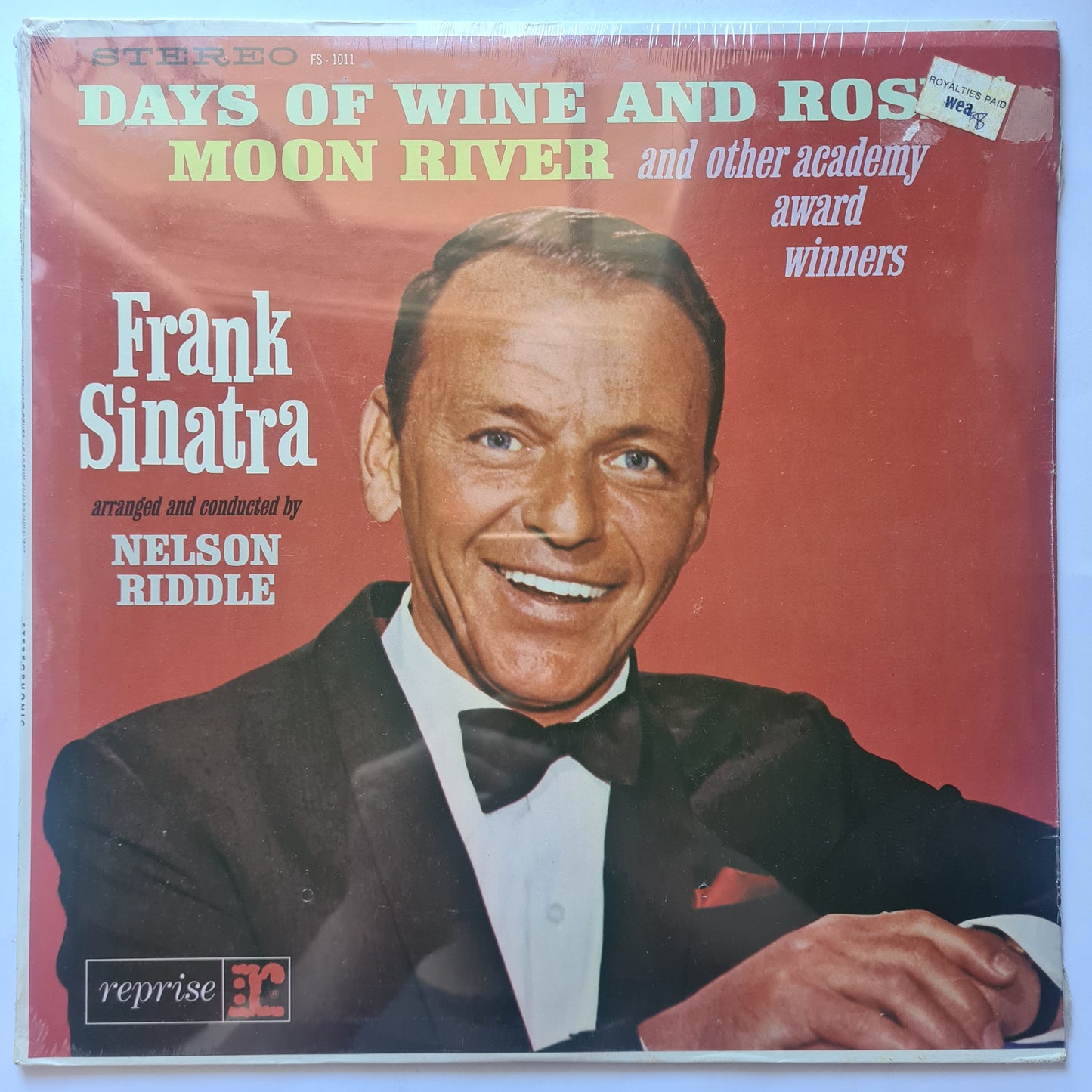 Frank Sinatra – Sings Days Of Wine And Roses, Moon River, And Other Academy Award Winners - 1964 - Vinyl Record LP (Sealed)