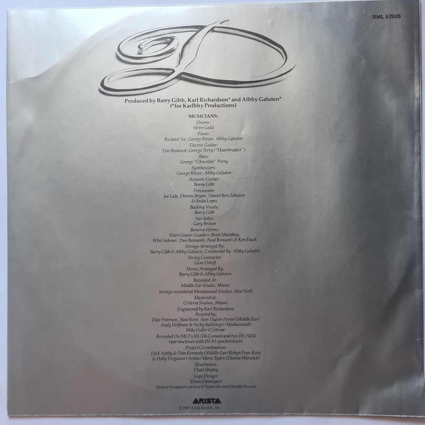 Dionne Warwick – Heartbreaker- 1982 - Vinyl Record LP (near mint)